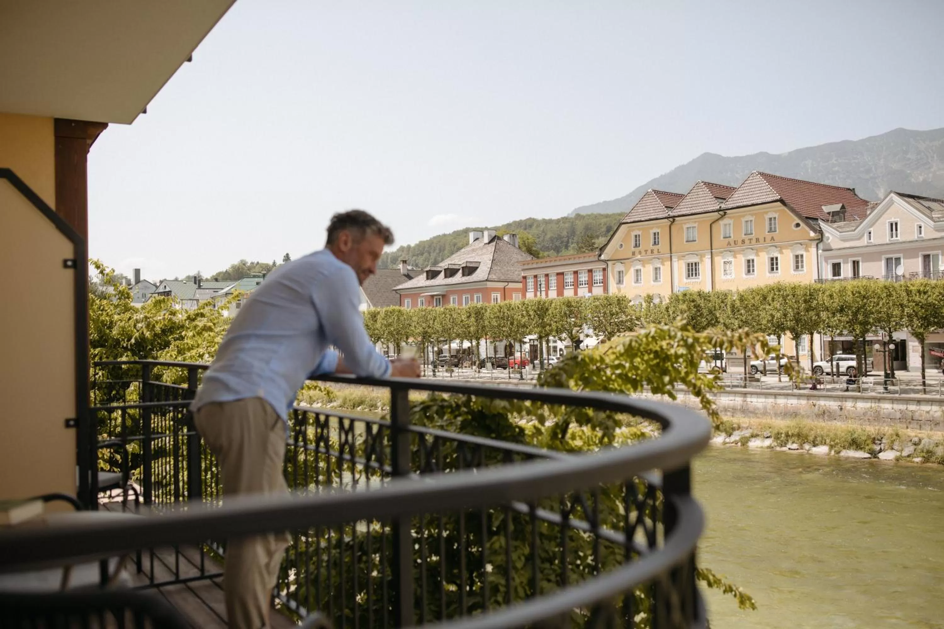 Balcony/Terrace in Hotel Goldener Ochs