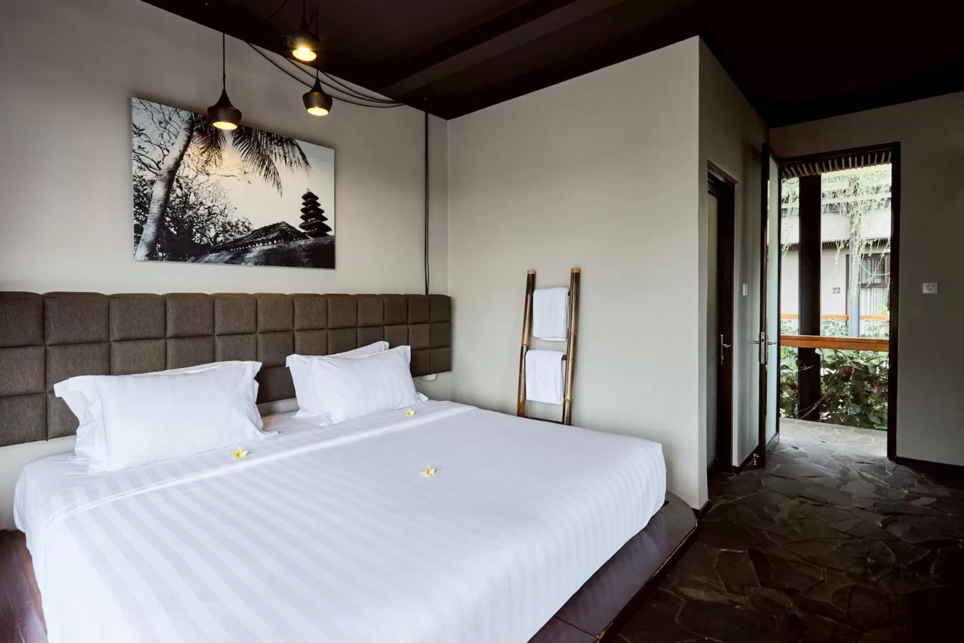 Bed in Outpost Ubud Penestanan