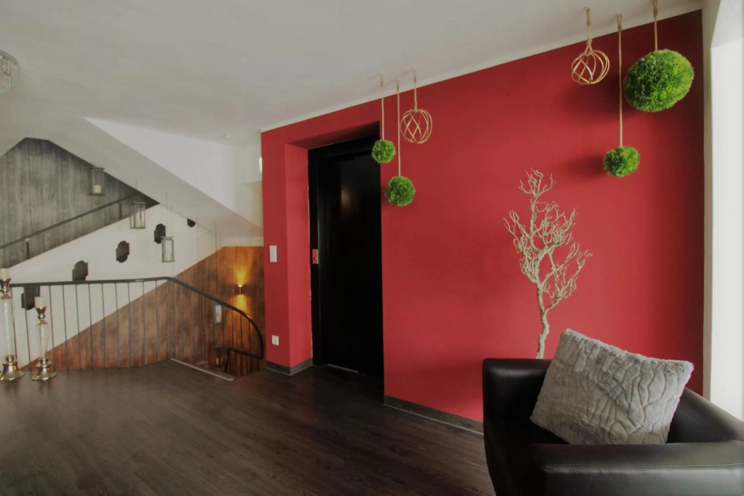 Lobby or reception in MY HOME Hotel Lamm Rottweil "Smart Home"