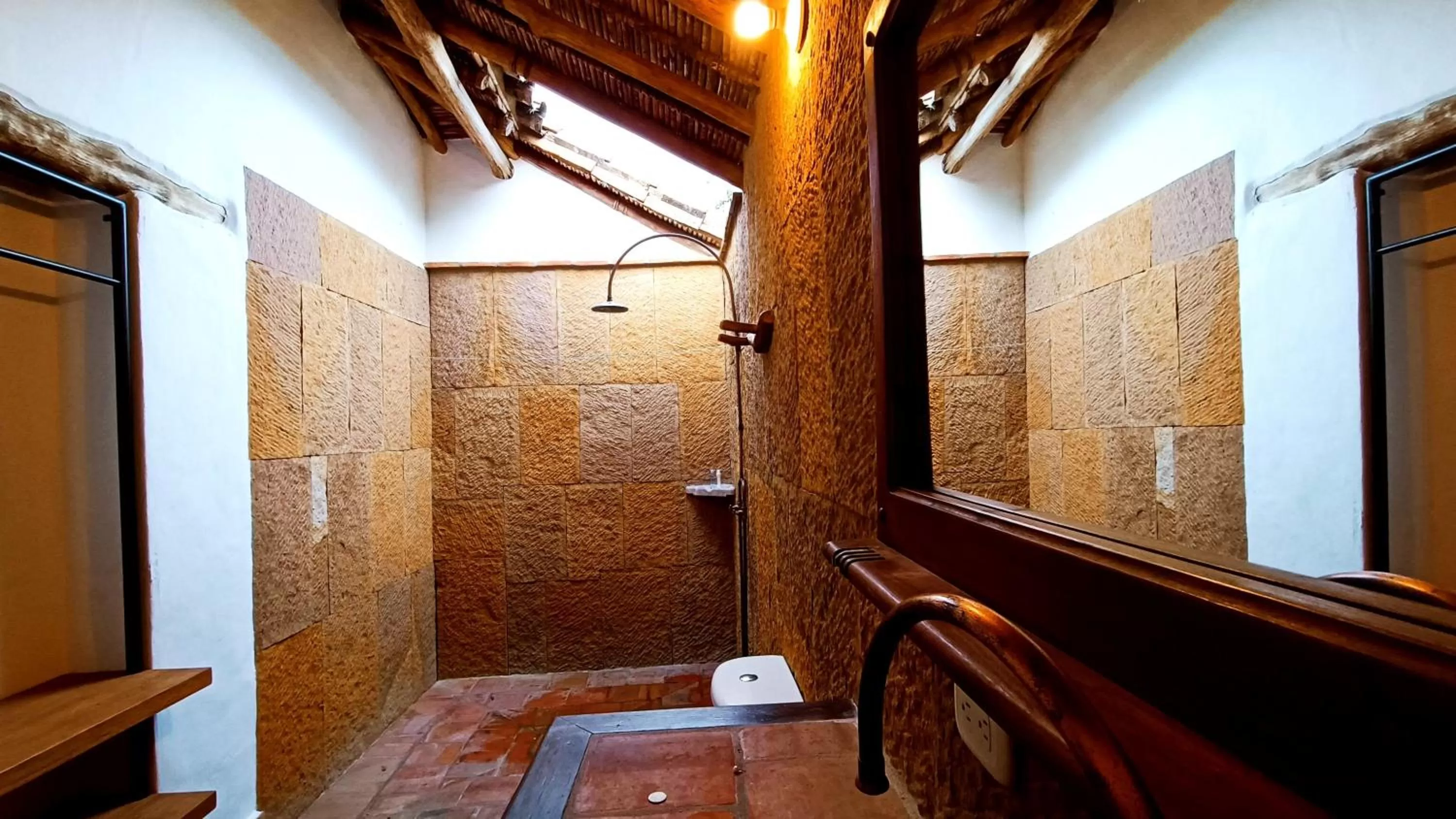 Bathroom in Hotel Finca Buenos Aires Barichara