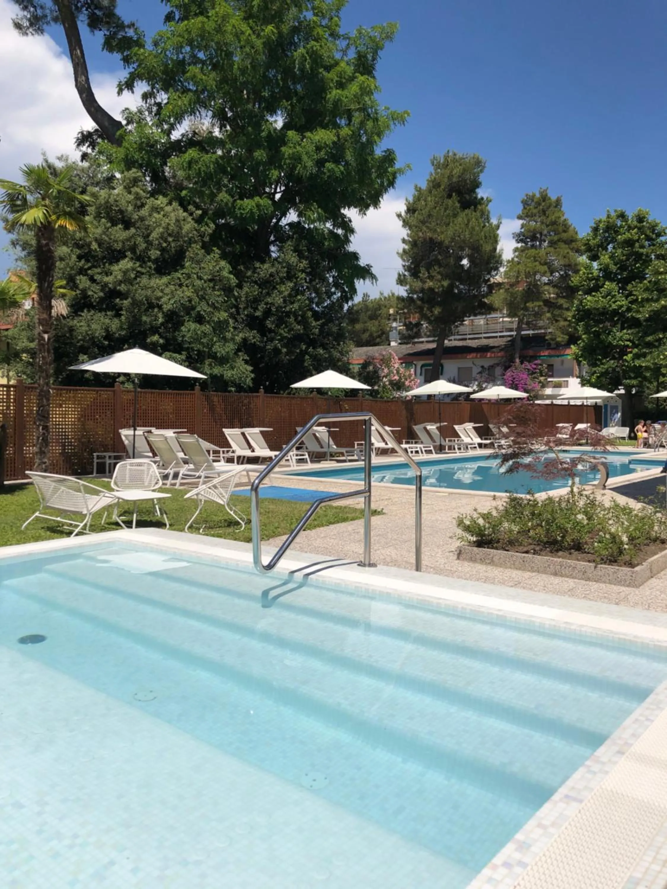 Pool view in Hotel Mar Del Plata