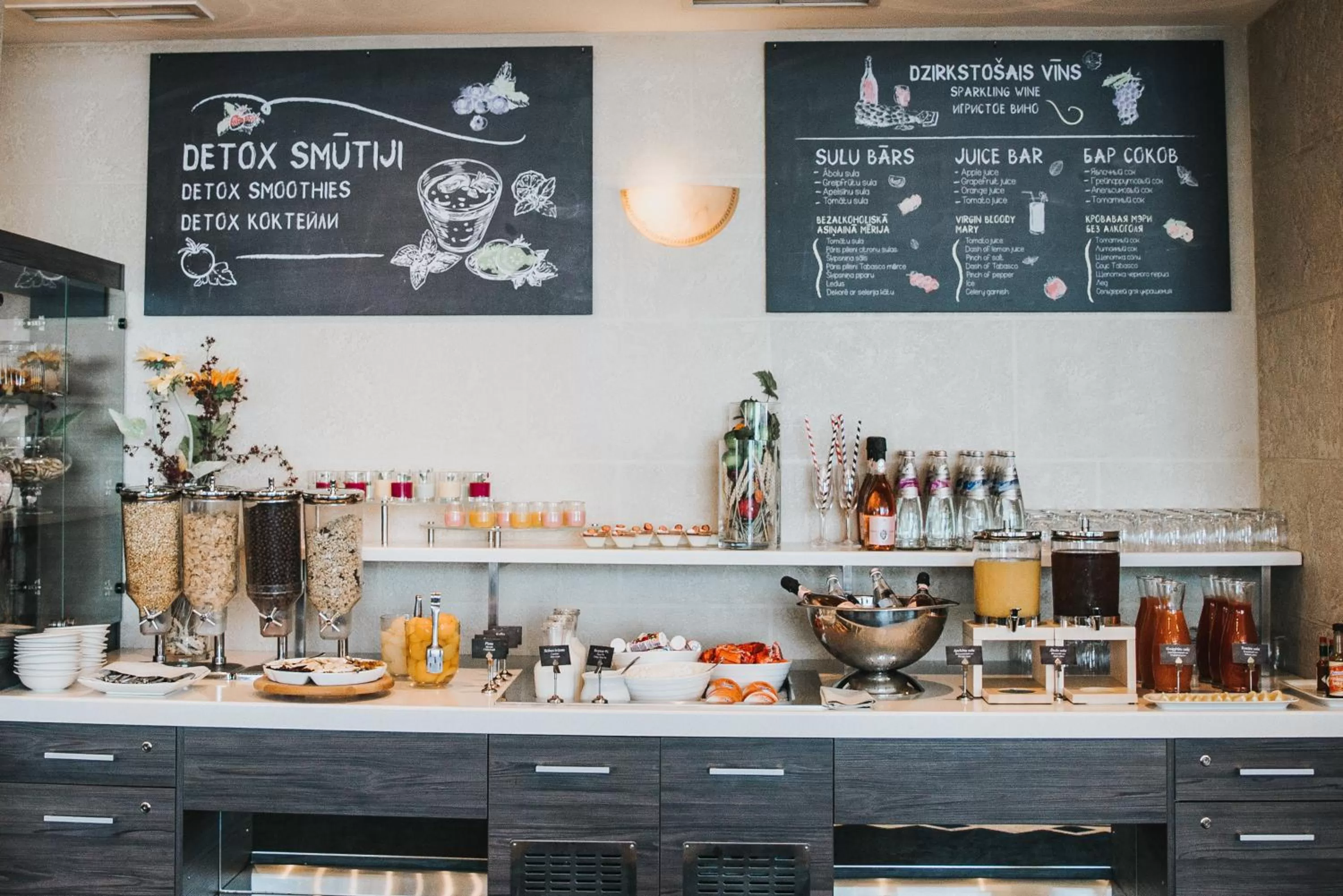 Buffet breakfast in Baltic Beach Hotel & SPA