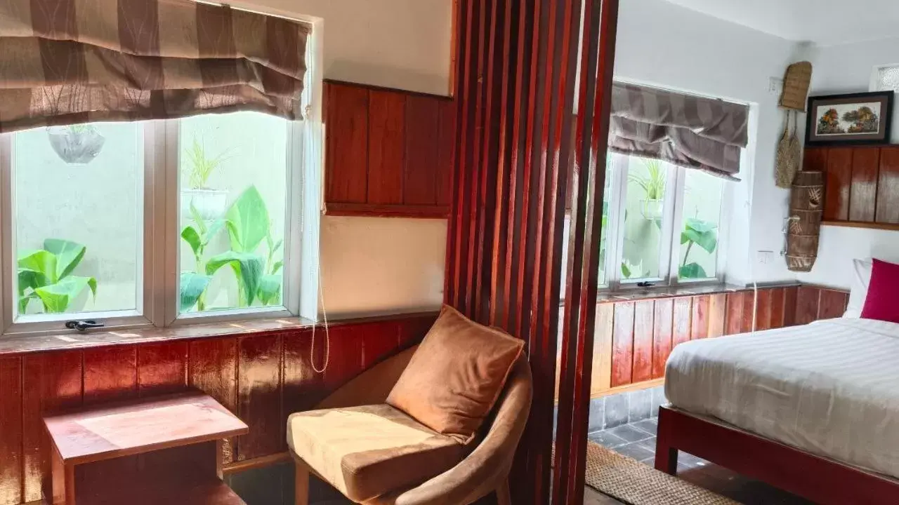 Deluxe Double Room with Extra Bed in Maison Model d'Angkor Deluxe Double Room with Extra Bed in Maison Model d'Angkor