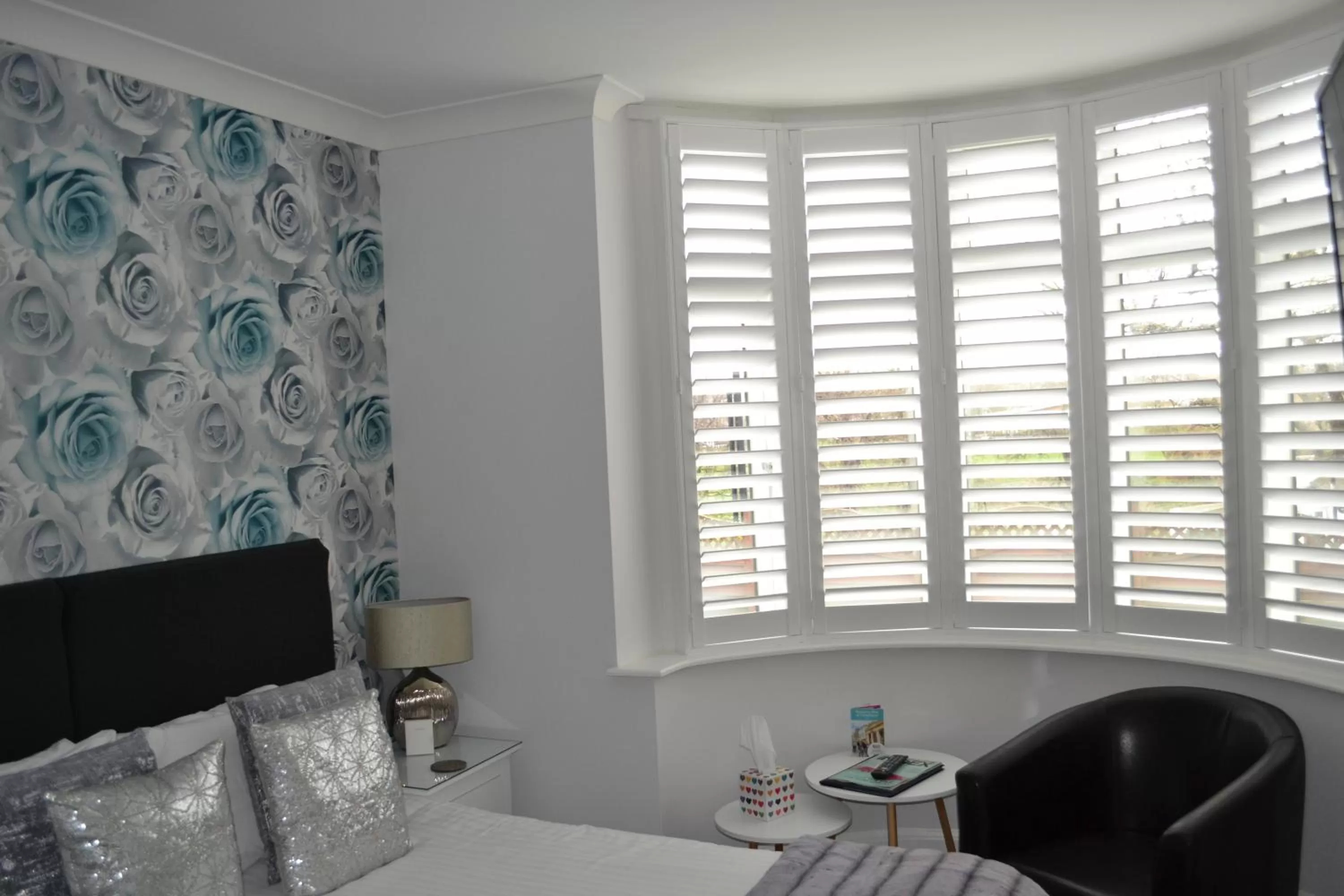 View (from property/room), Bed in Harriet House B&B