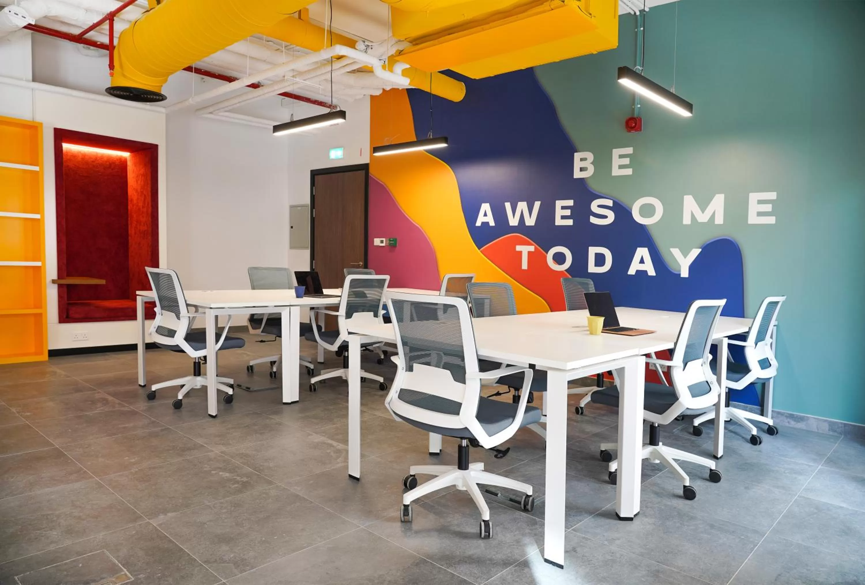 Meeting/conference room in YouCo coliving Dubai