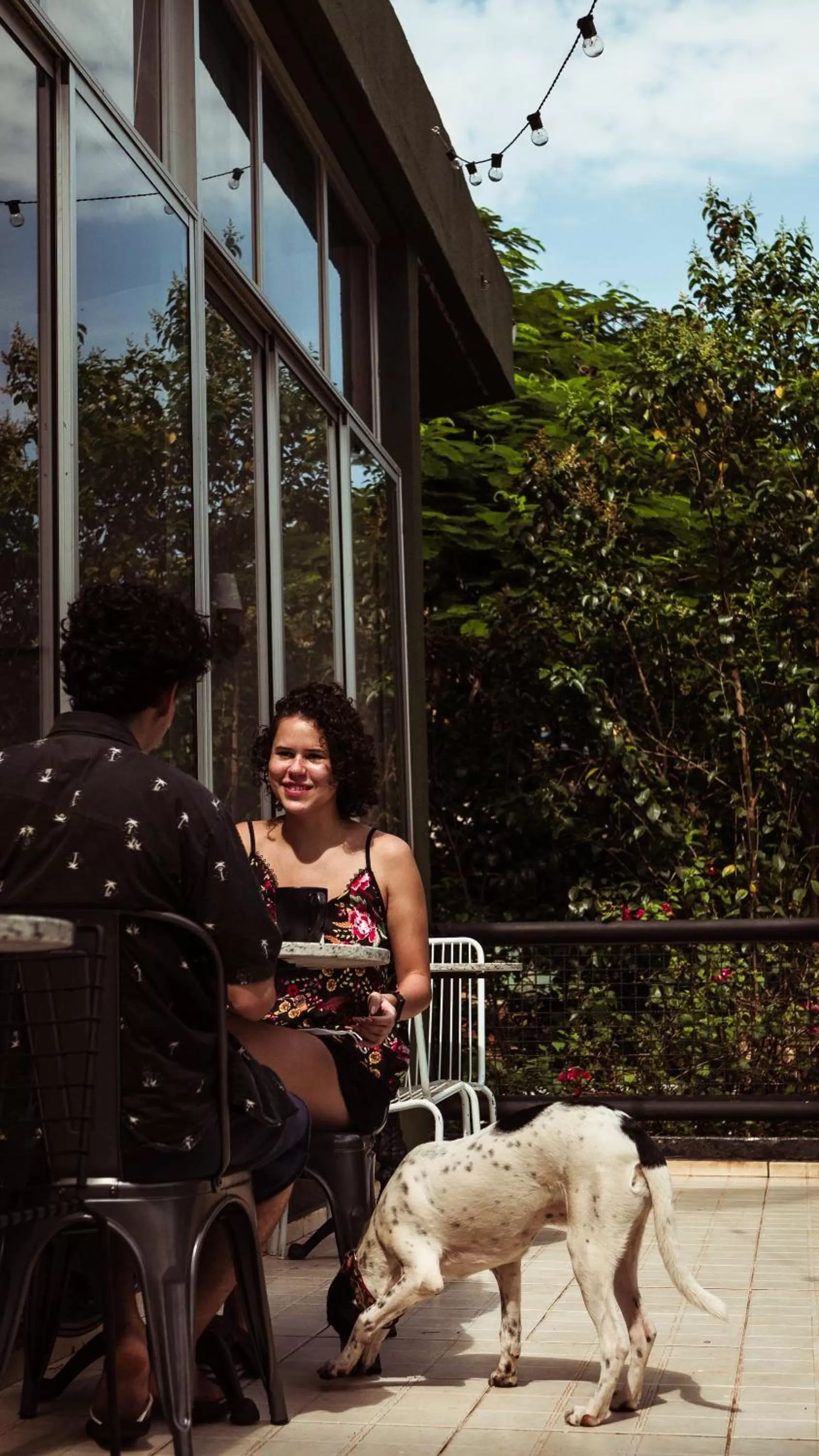 Dining area in Selina Foz