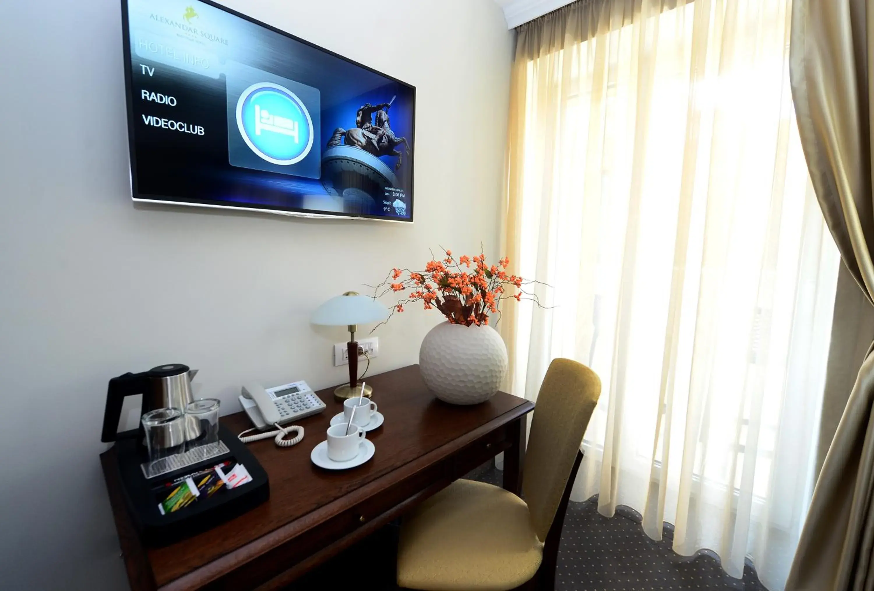 Deluxe Room with Balcony - single occupancy in Alexandar Square Boutique Hotel Deluxe Room with Balcony - single occupancy in Alexandar Square Boutique Hotel