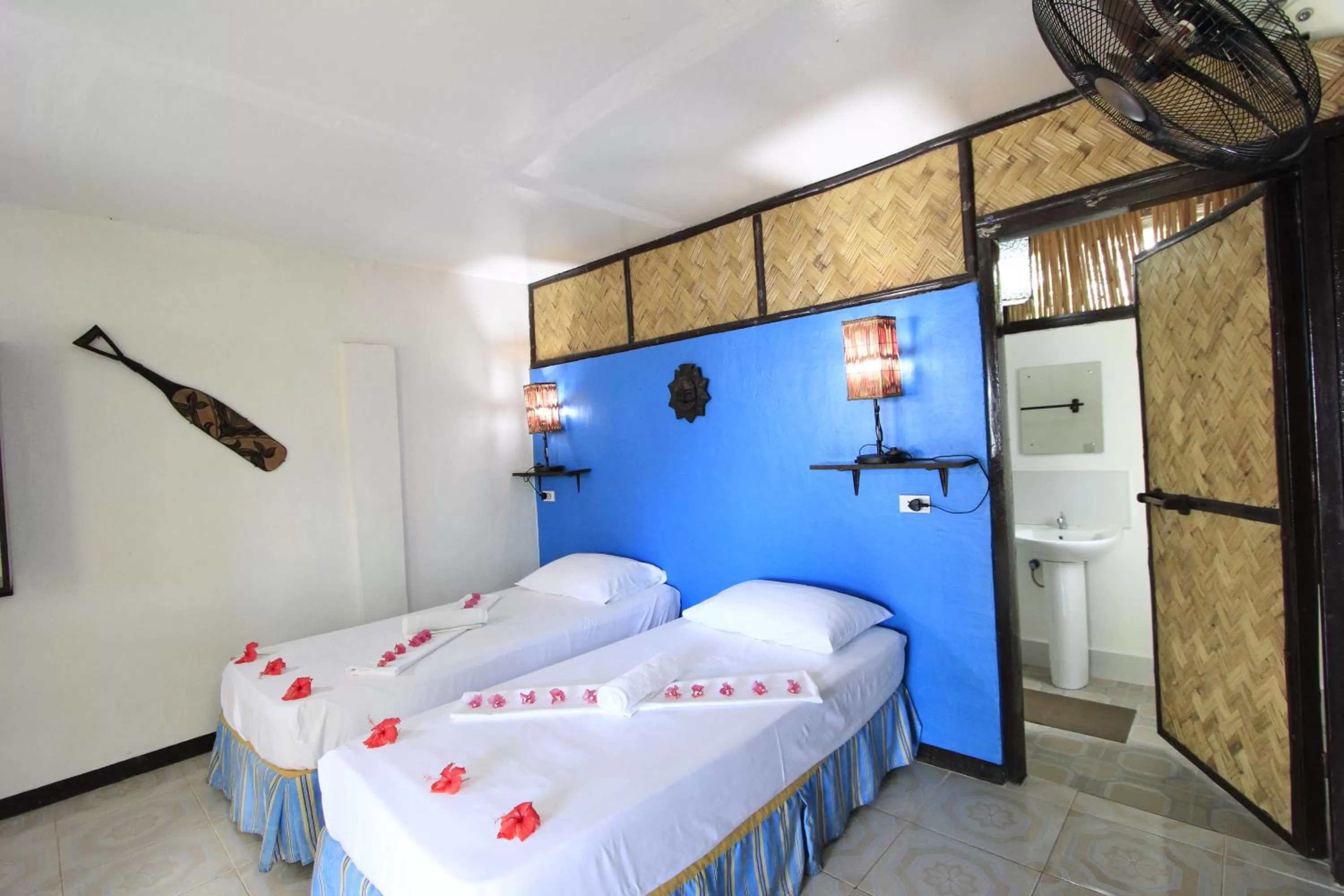 Bed in Discovery Island Resort