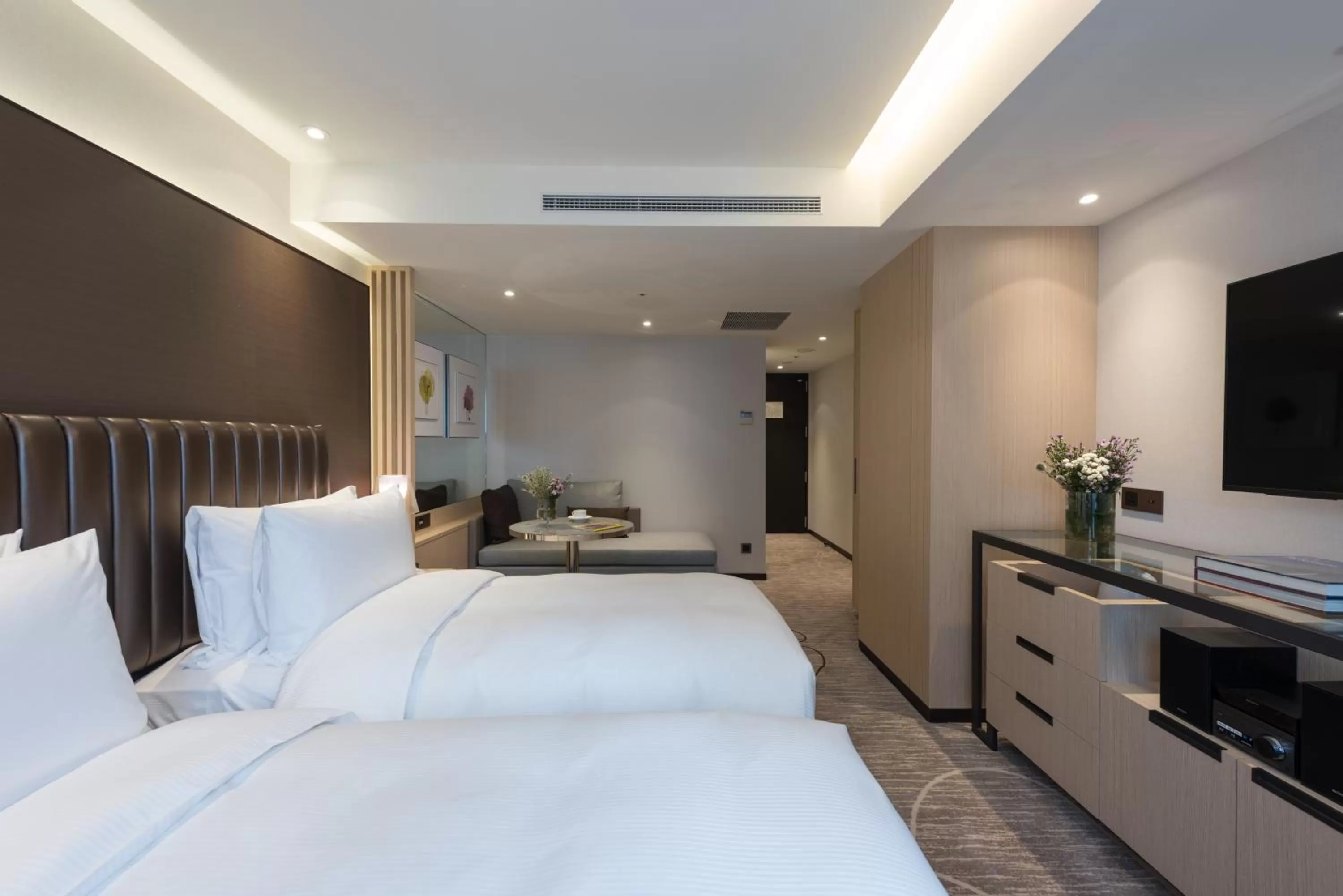 Photo of the whole room, Bed in K Hotel Taipei Chang-An