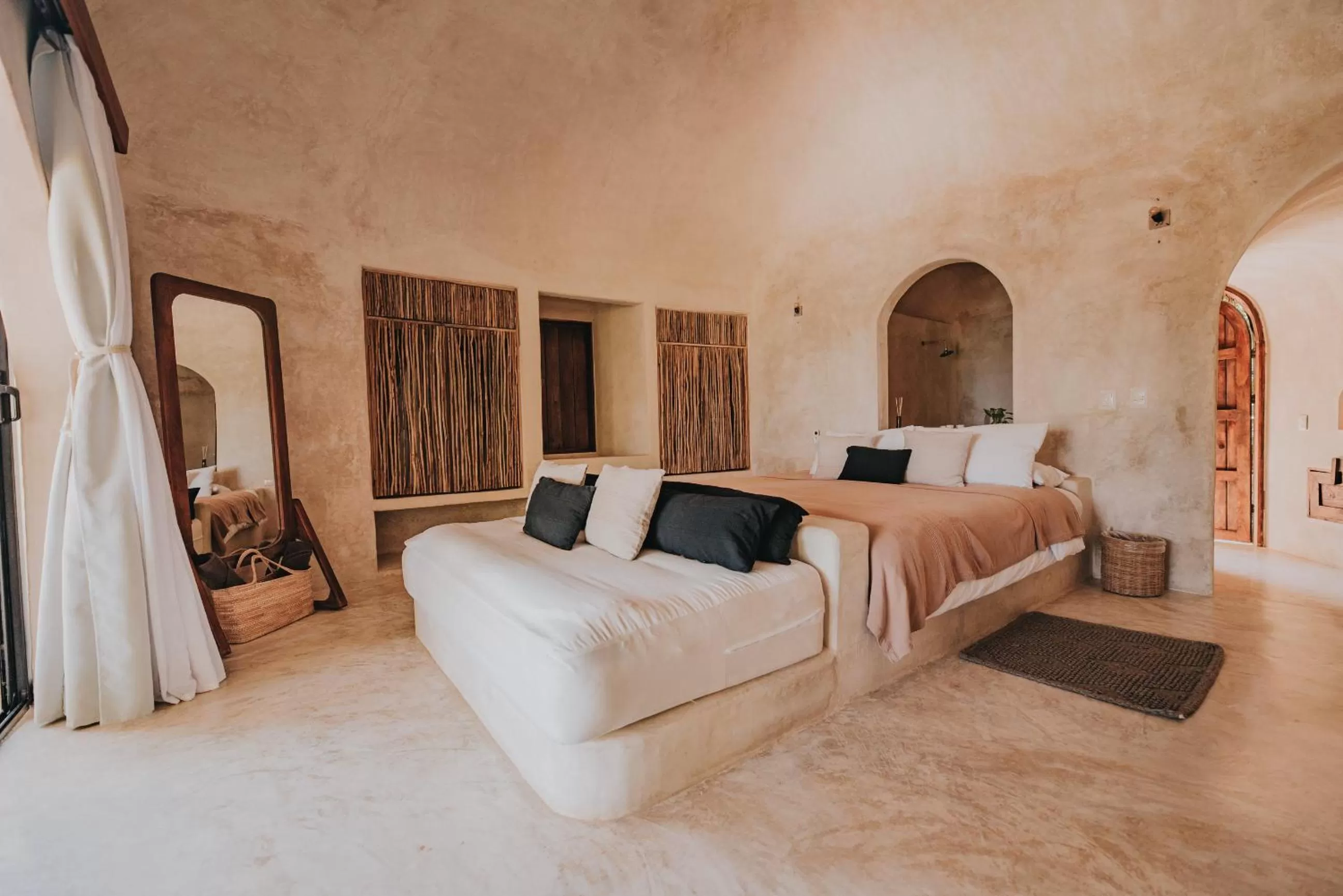 Photo of the whole room, Bed in Papaya Playa Project, Tulum, a Member of Design Hotels
