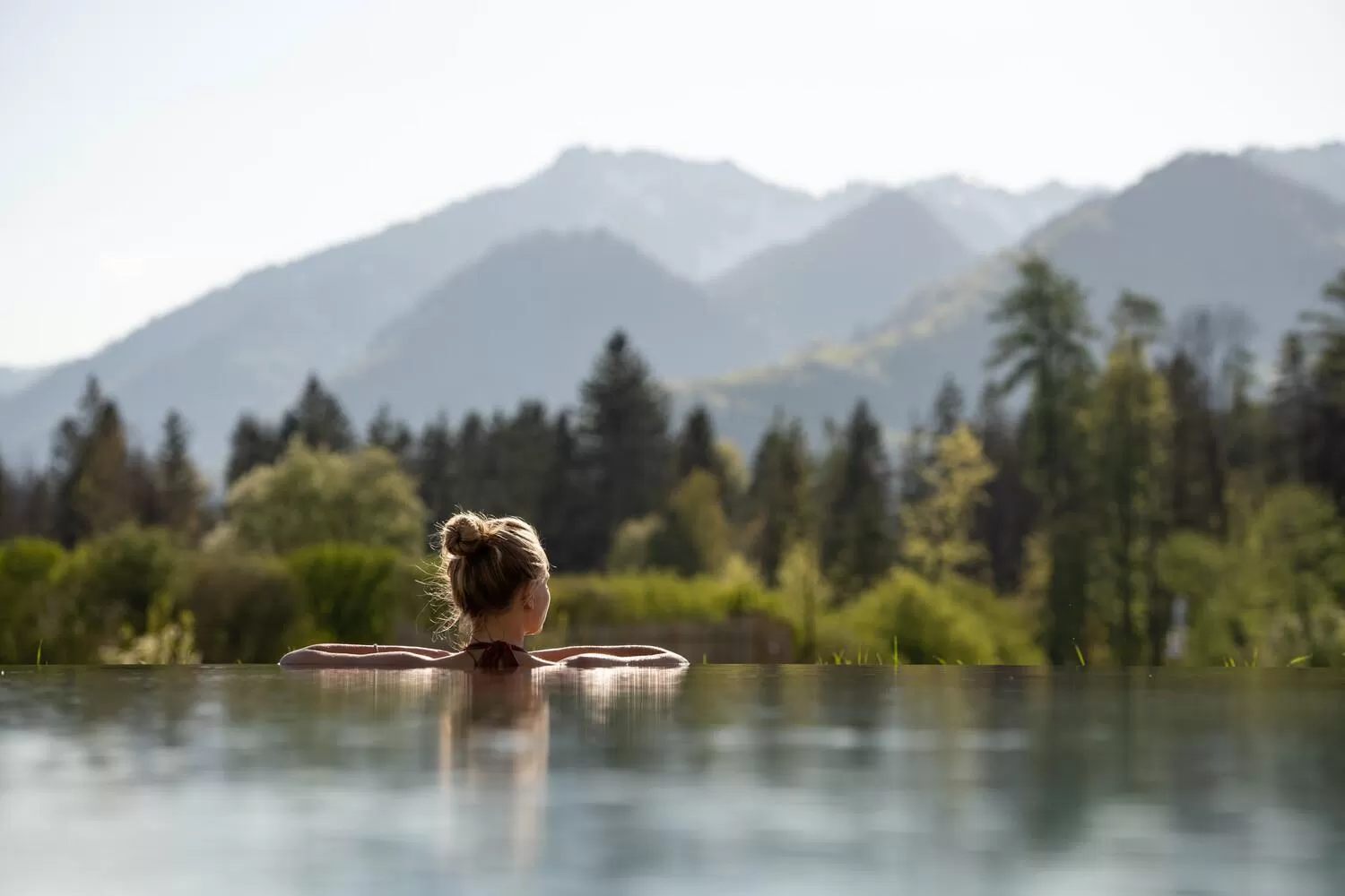 Swimming pool in aja Ruhpolding