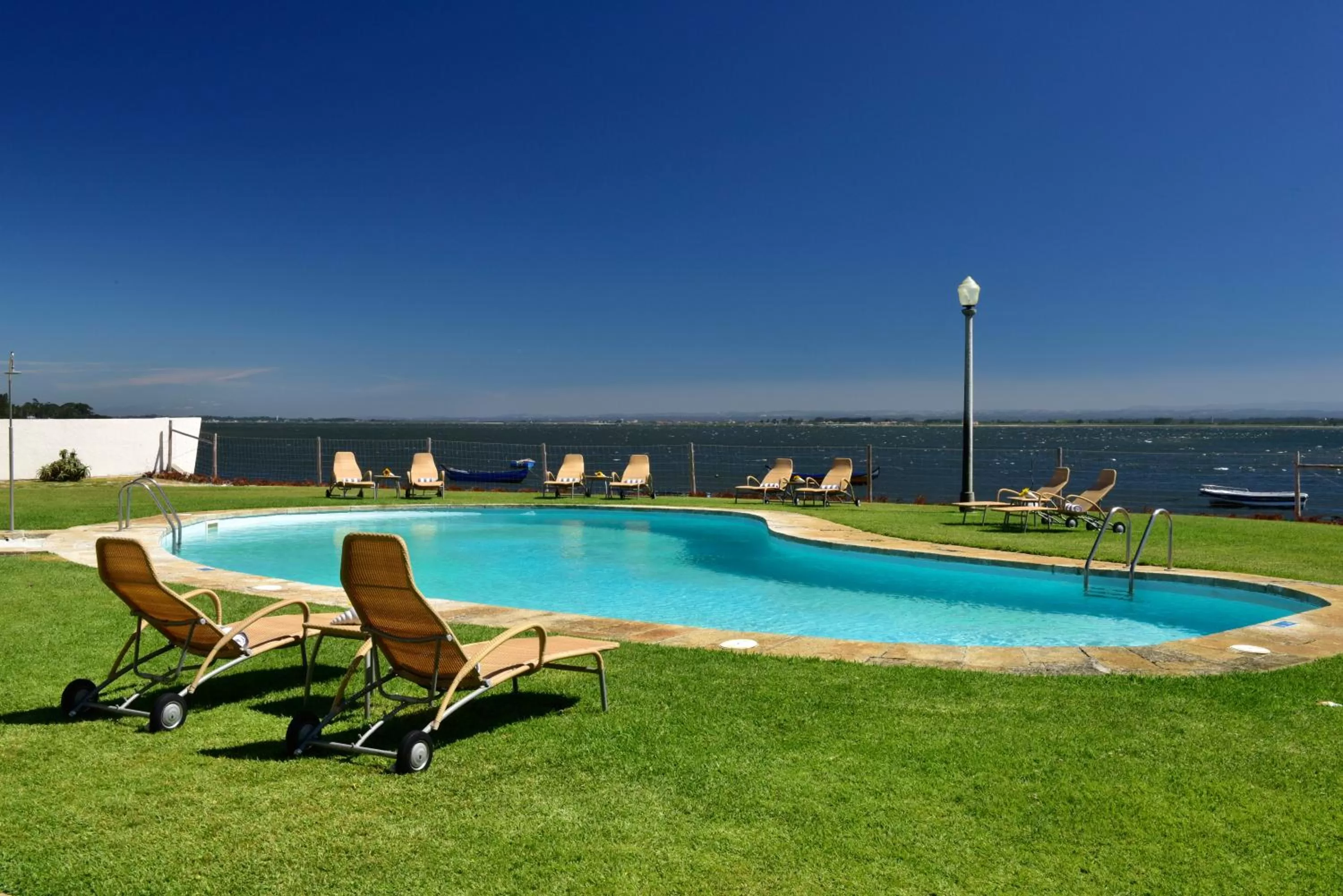 Swimming pool in Pousada da Ria