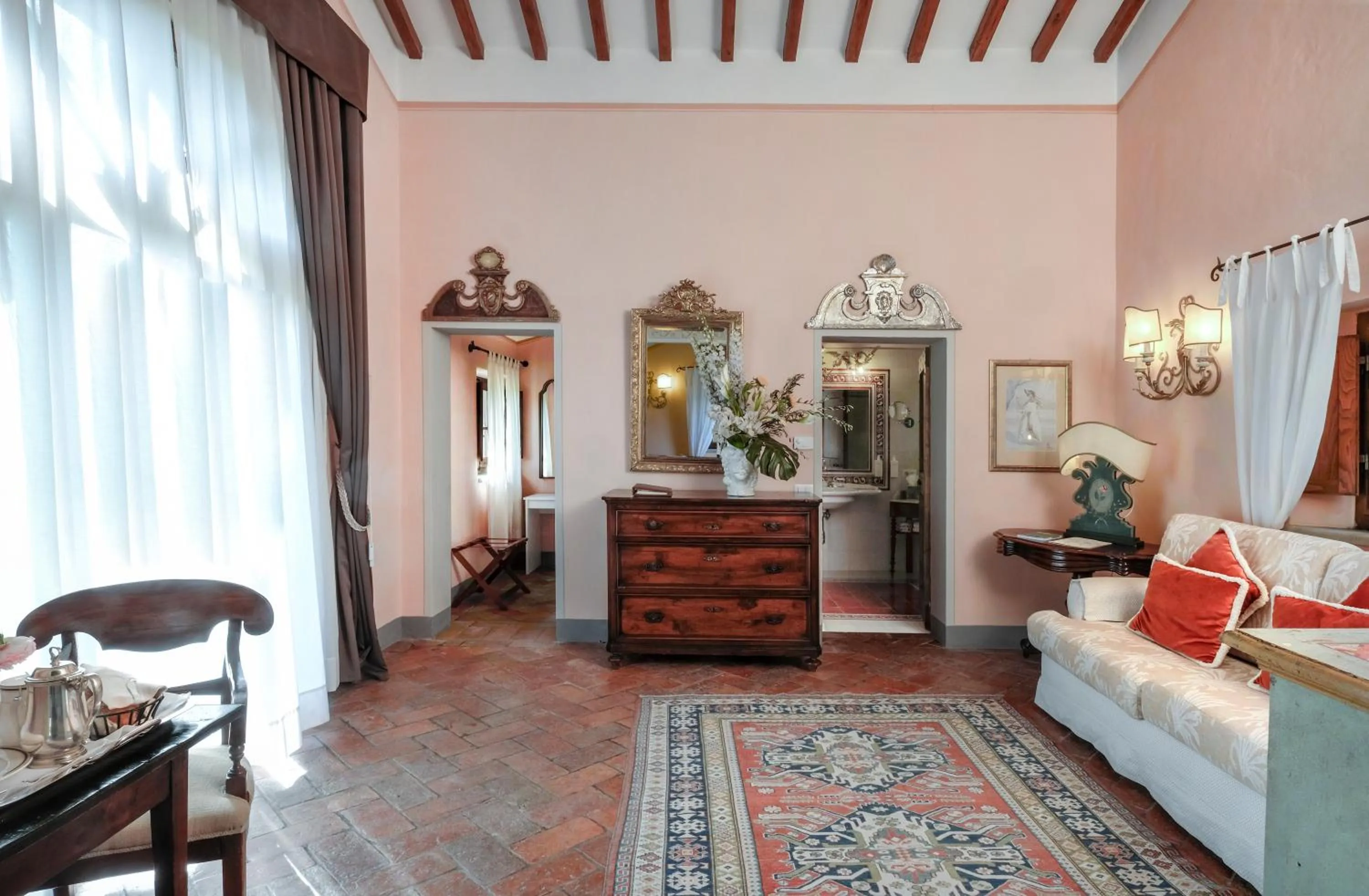 Living room in Il Falconiere Relais & Spa