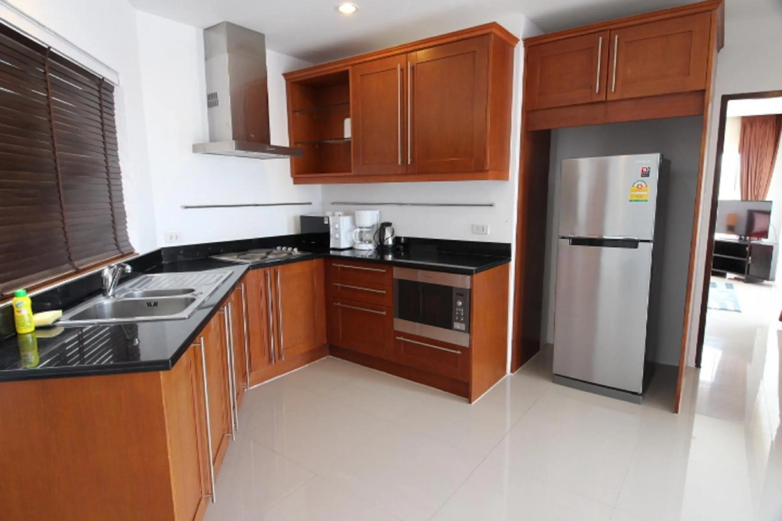 Kitchen or kitchenette in Tropical Sea View Residence