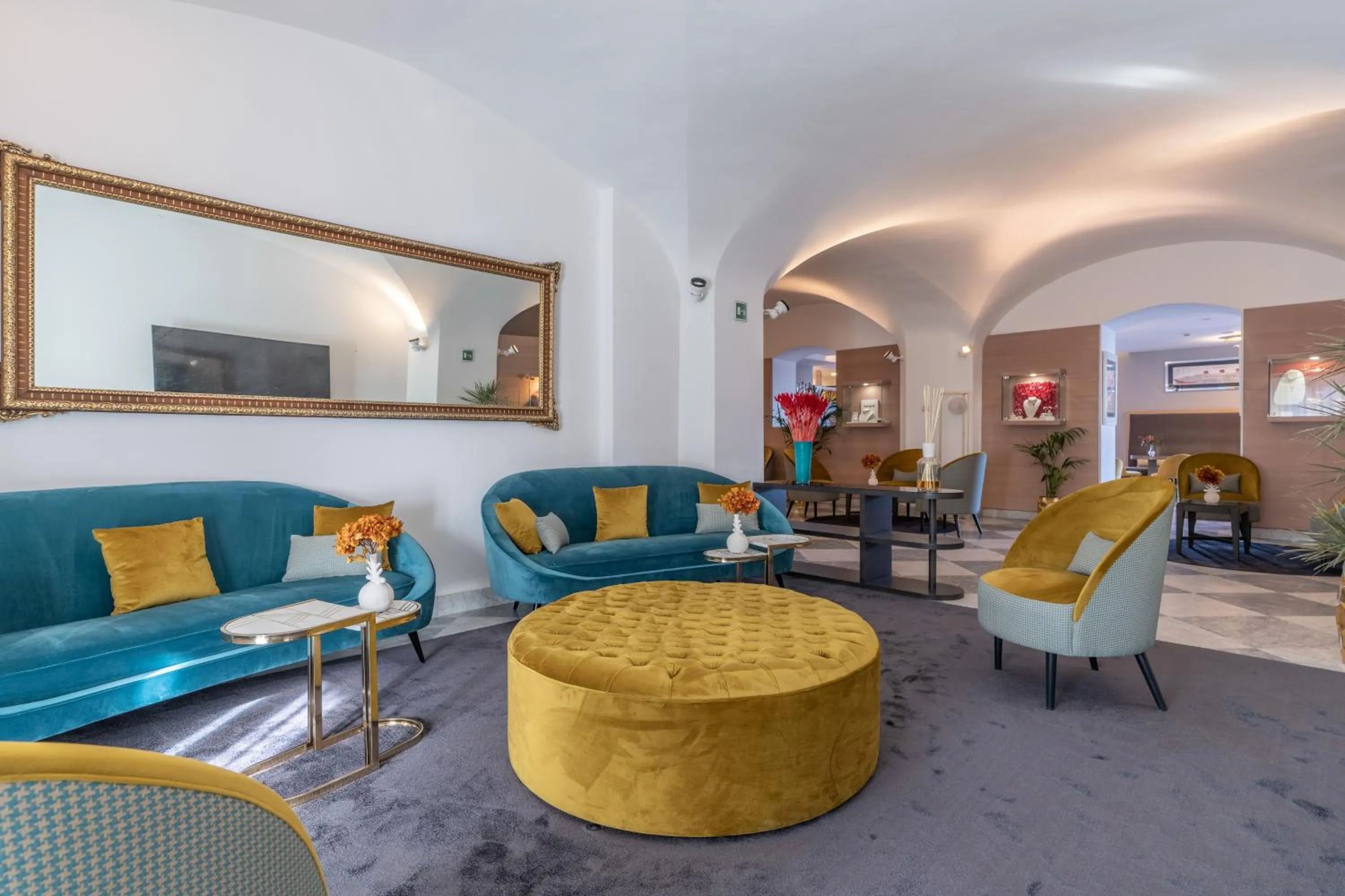 Lobby or reception in Grand Hotel Alassio Beach & Spa Resort - The Leading Hotels of the World