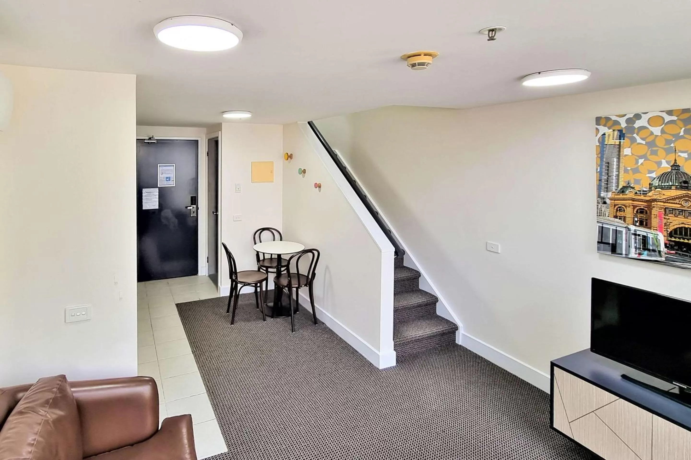 Bedroom, Seating Area in Quality Apartments Melbourne Central