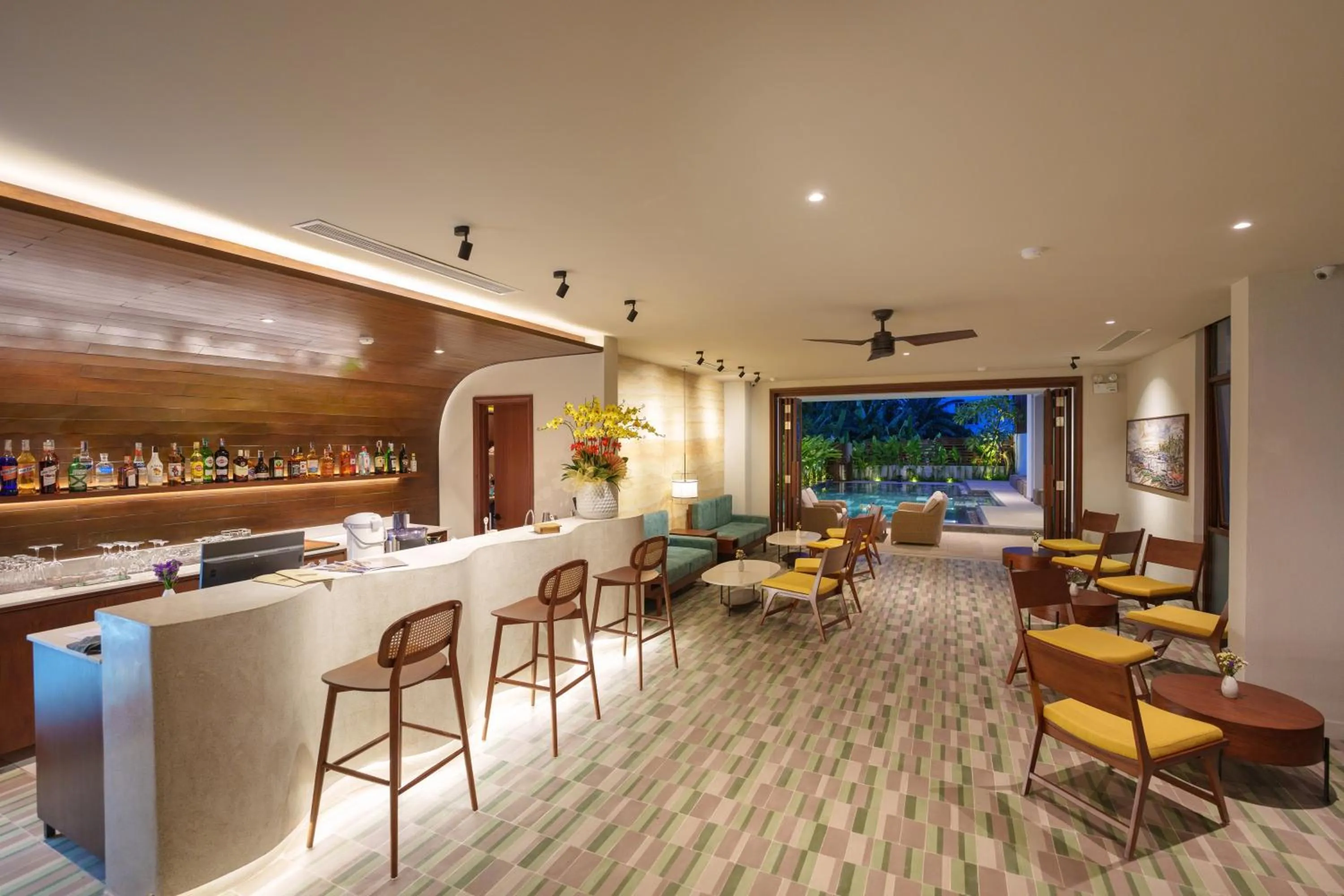 Lounge or bar in Cozy An Boutique Hotel Hoian