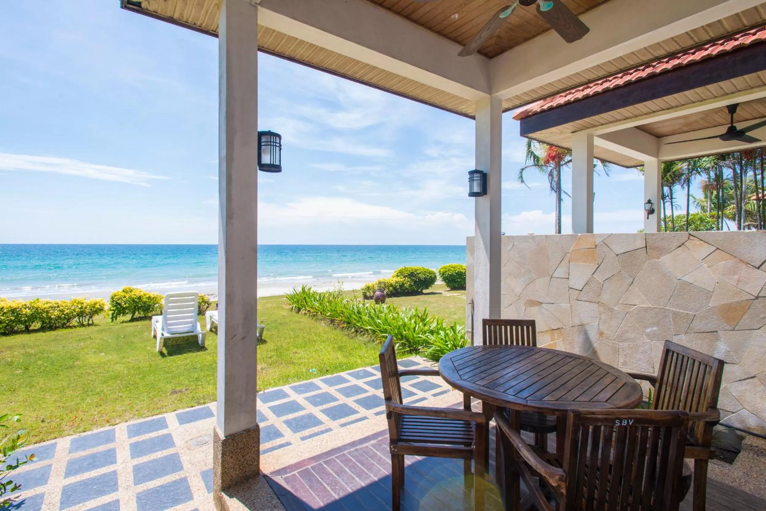 BBQ facilities in Sabah Beach Villas & Suites