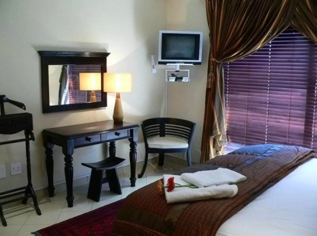 Decorative detail, Bed in Rustenburg Boutique Hotel