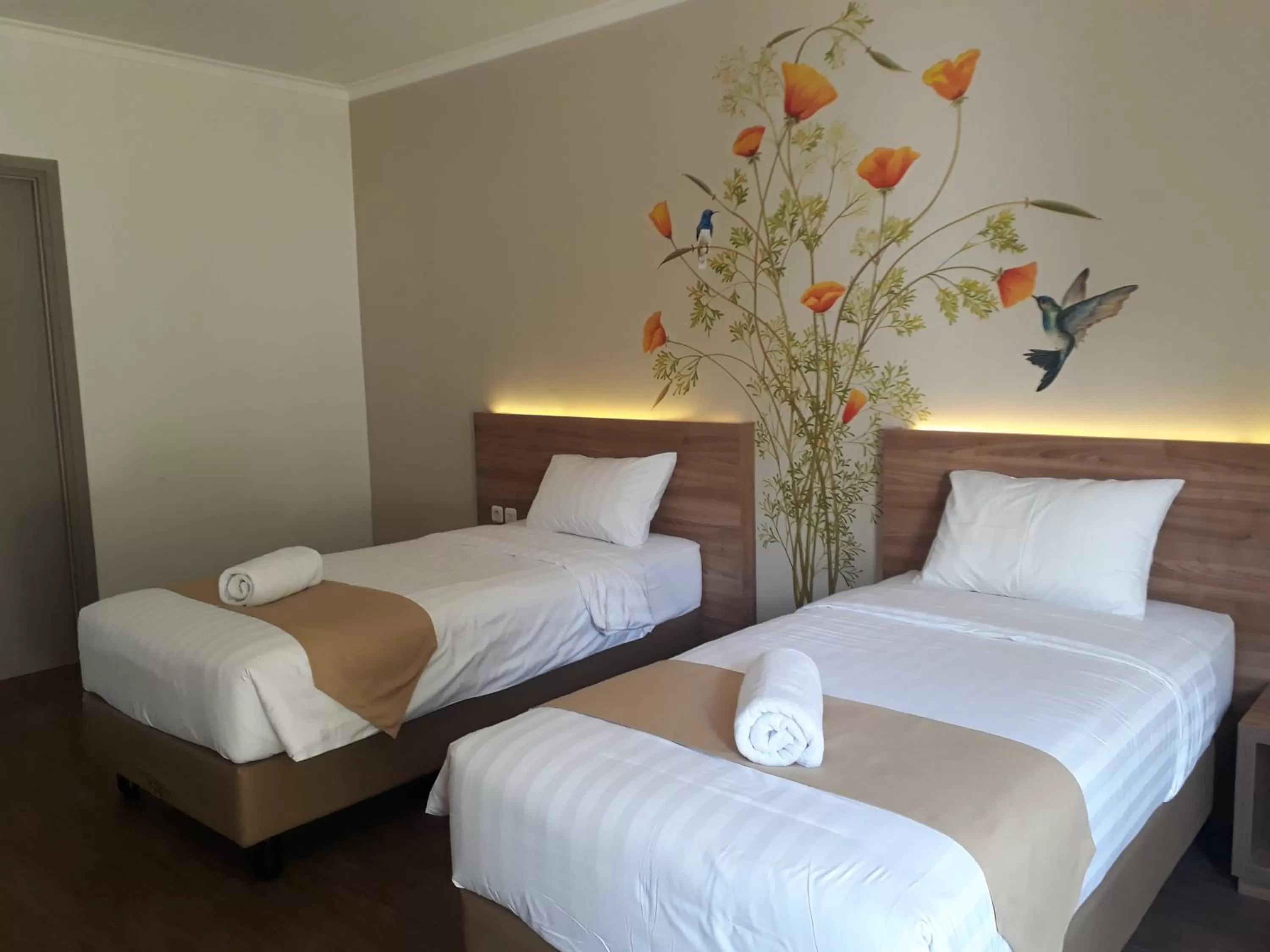 Bed in Three Eight Front One Boutique Batu Malang