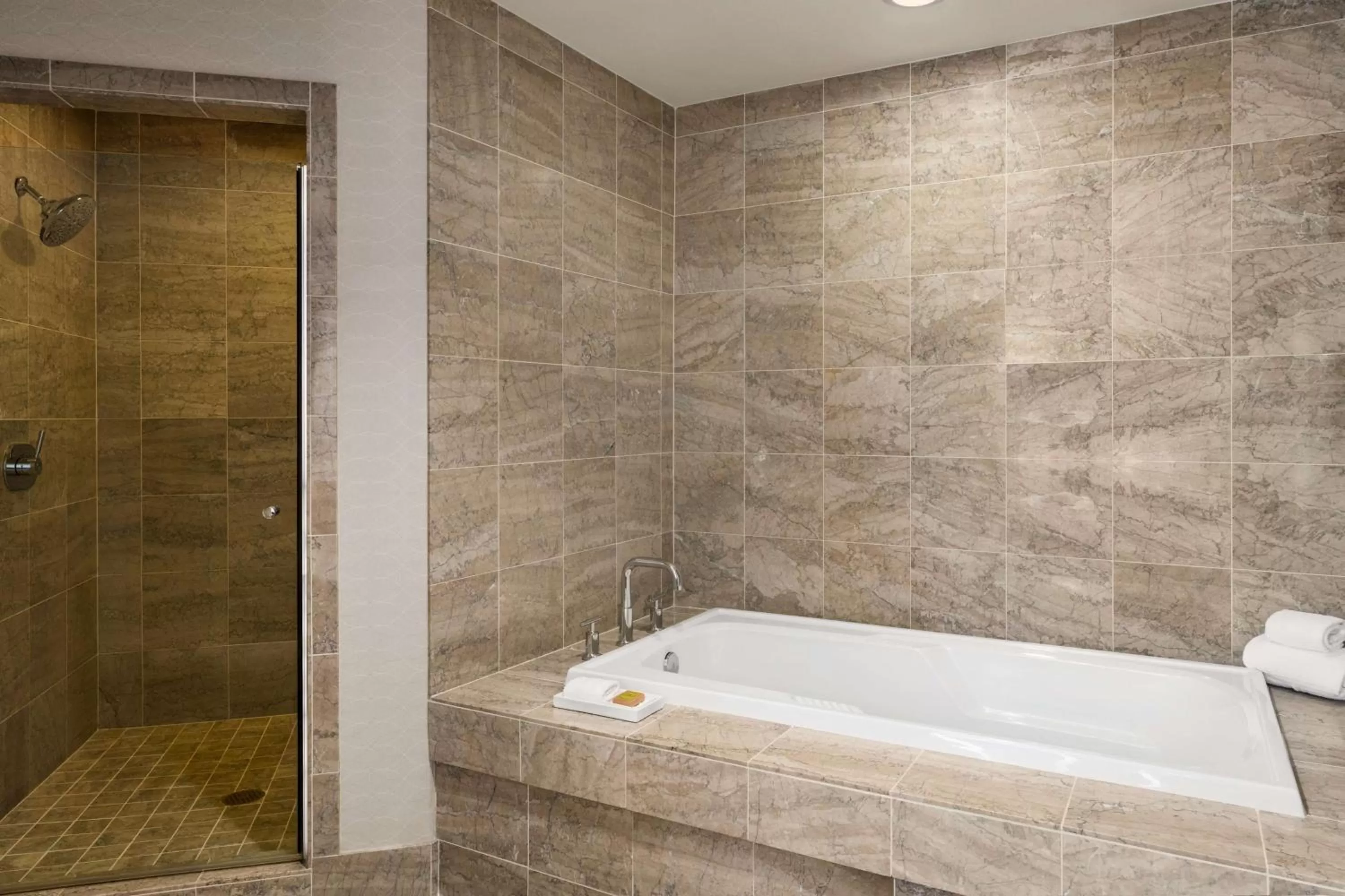 Bathroom in Hilton Motif Seattle