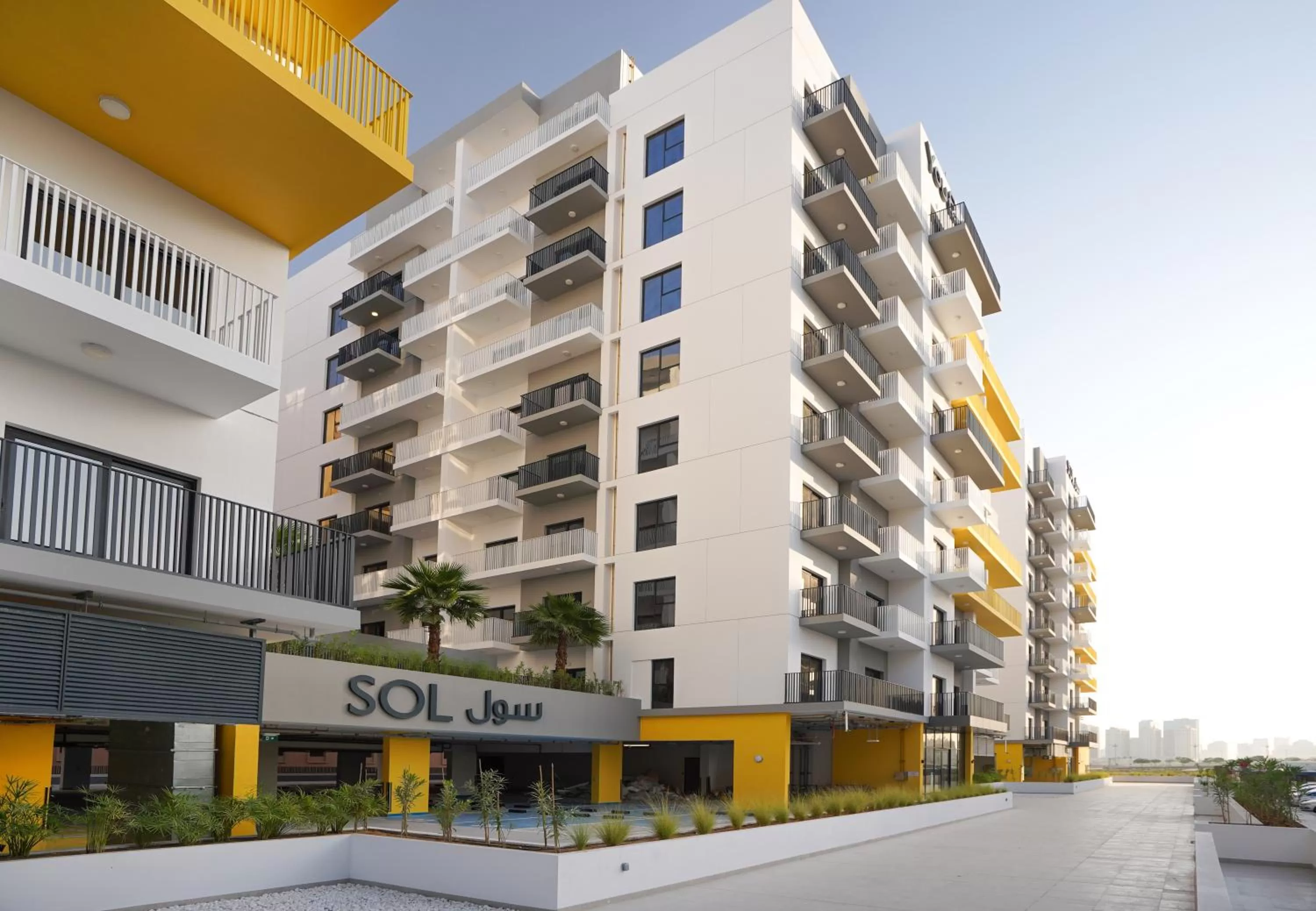 Property building in YouCo coliving Dubai