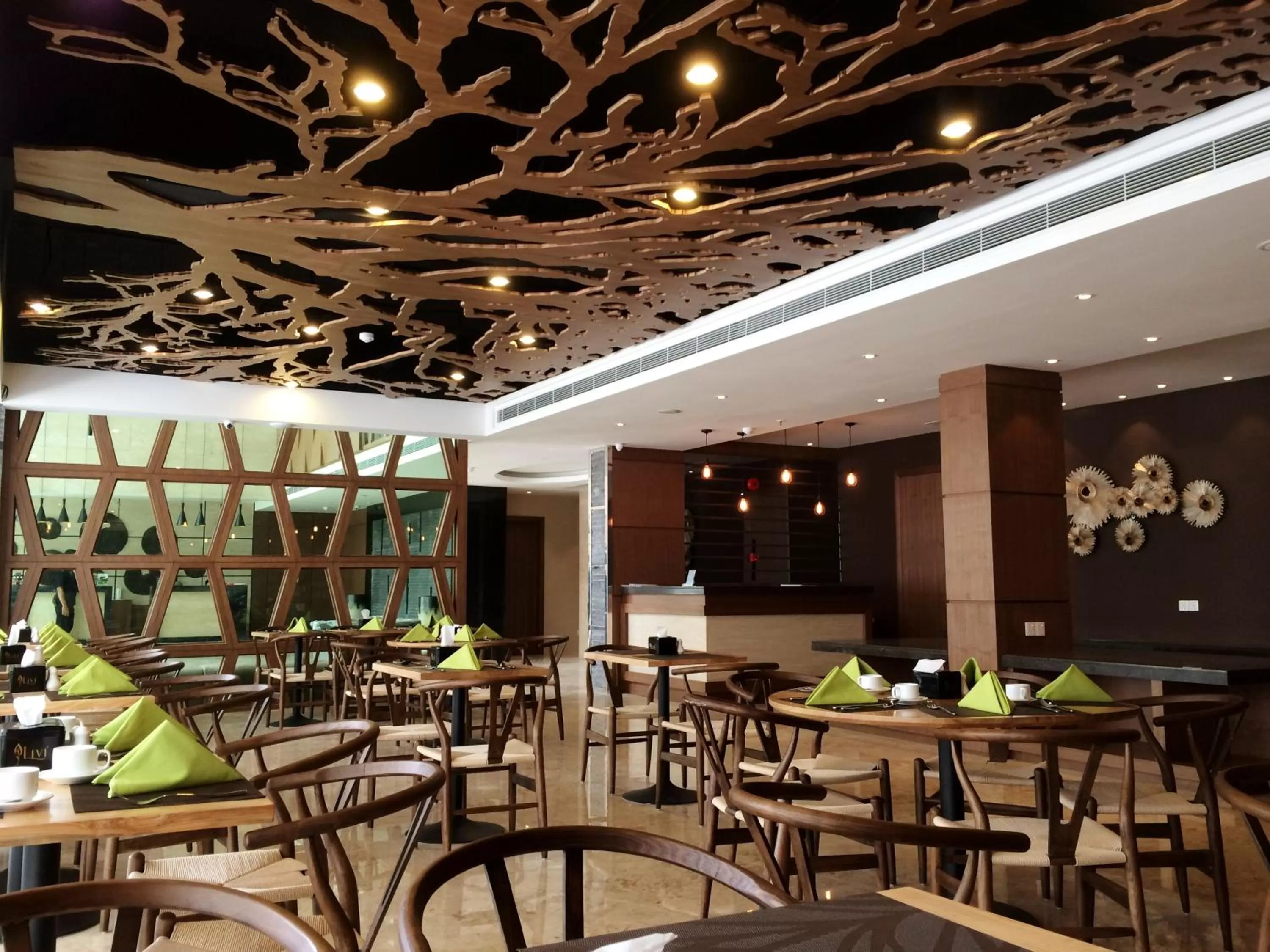 Restaurant/places to eat in ESKA Hotel