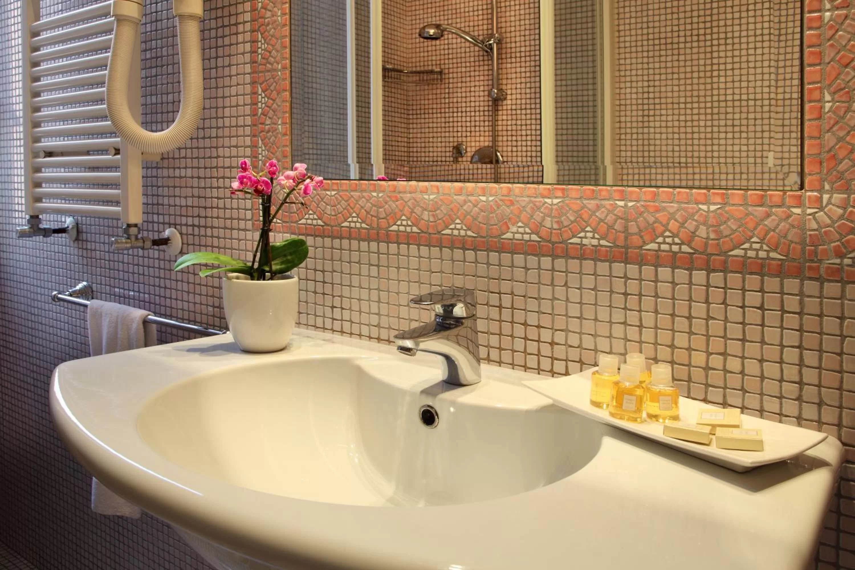 Bathroom in Hotel Serena srl