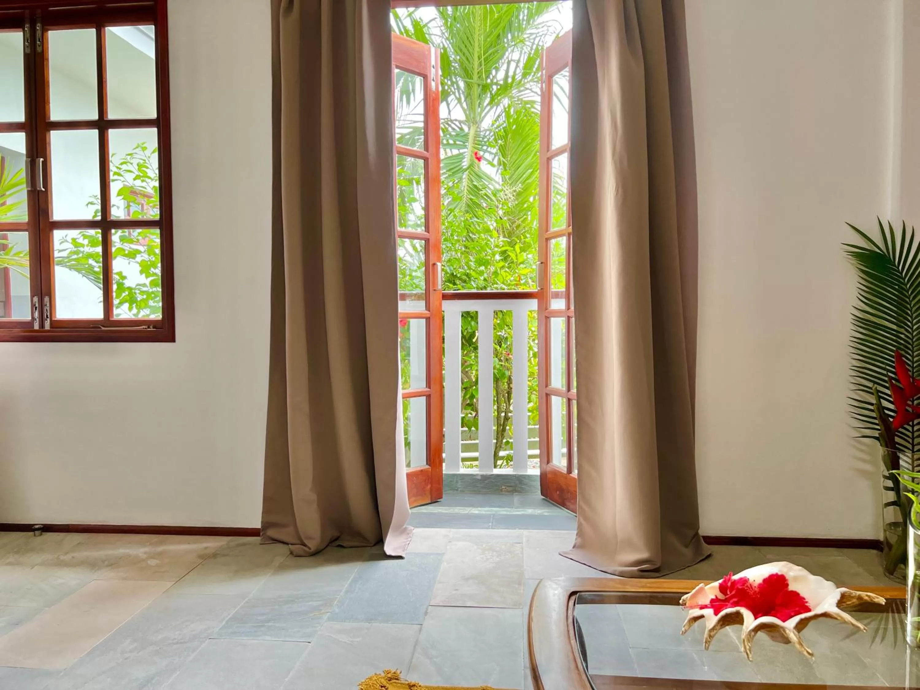 Garden view in Hilltop Boutique Hotel