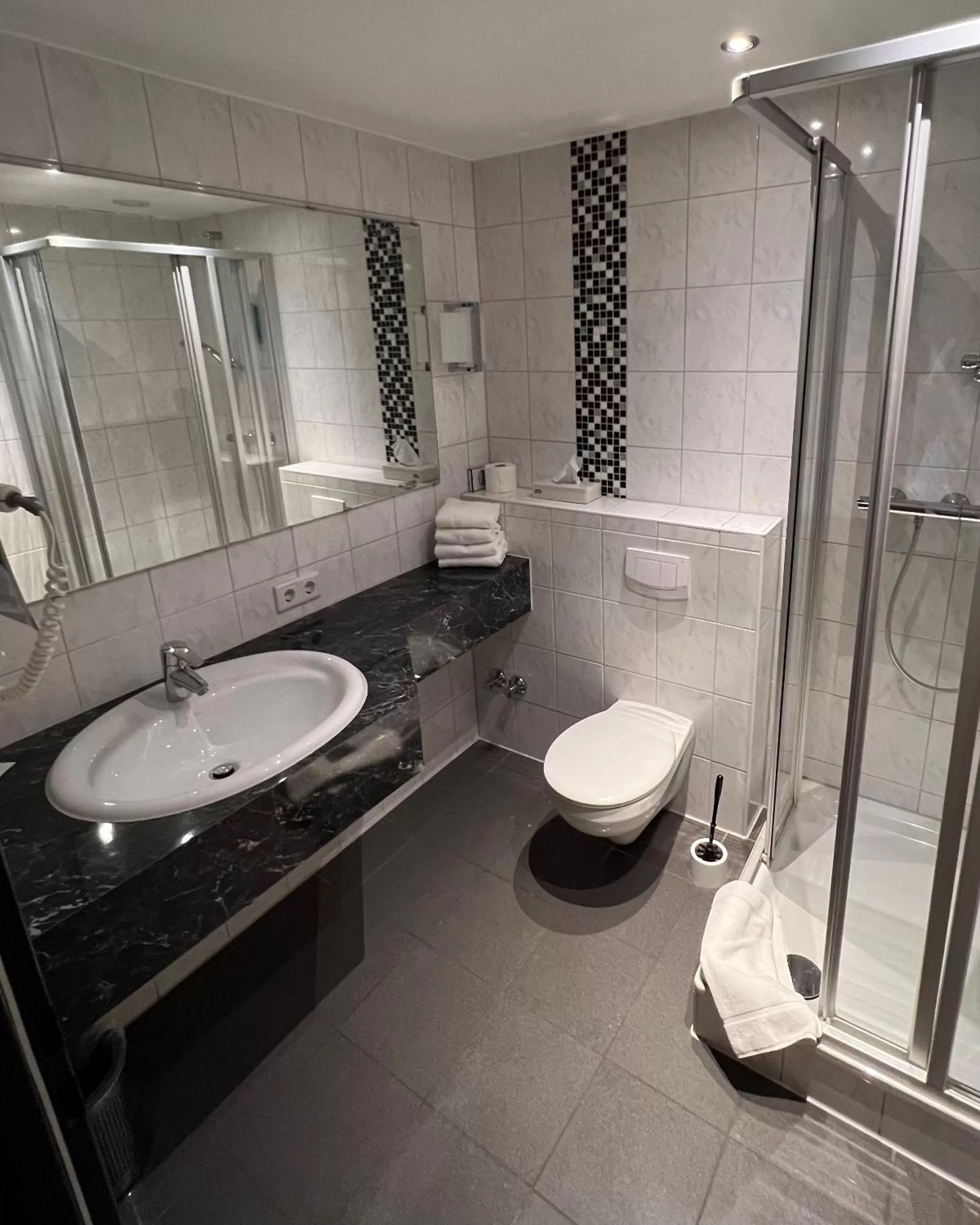 Bathroom in Hotel Exquisit