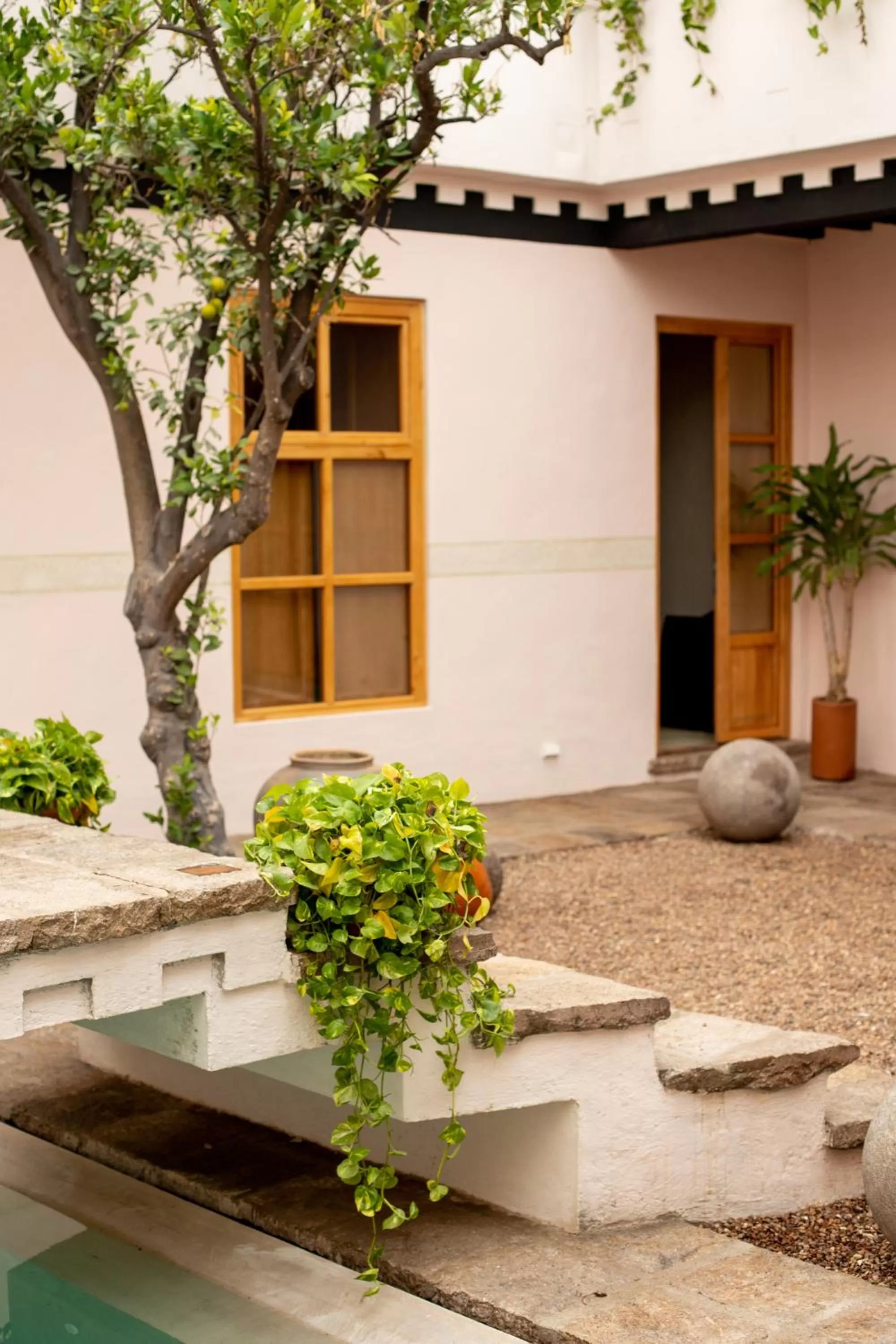 Decorative detail in La Valise San Miguel de Allende, Member of Small Luxury Hotels