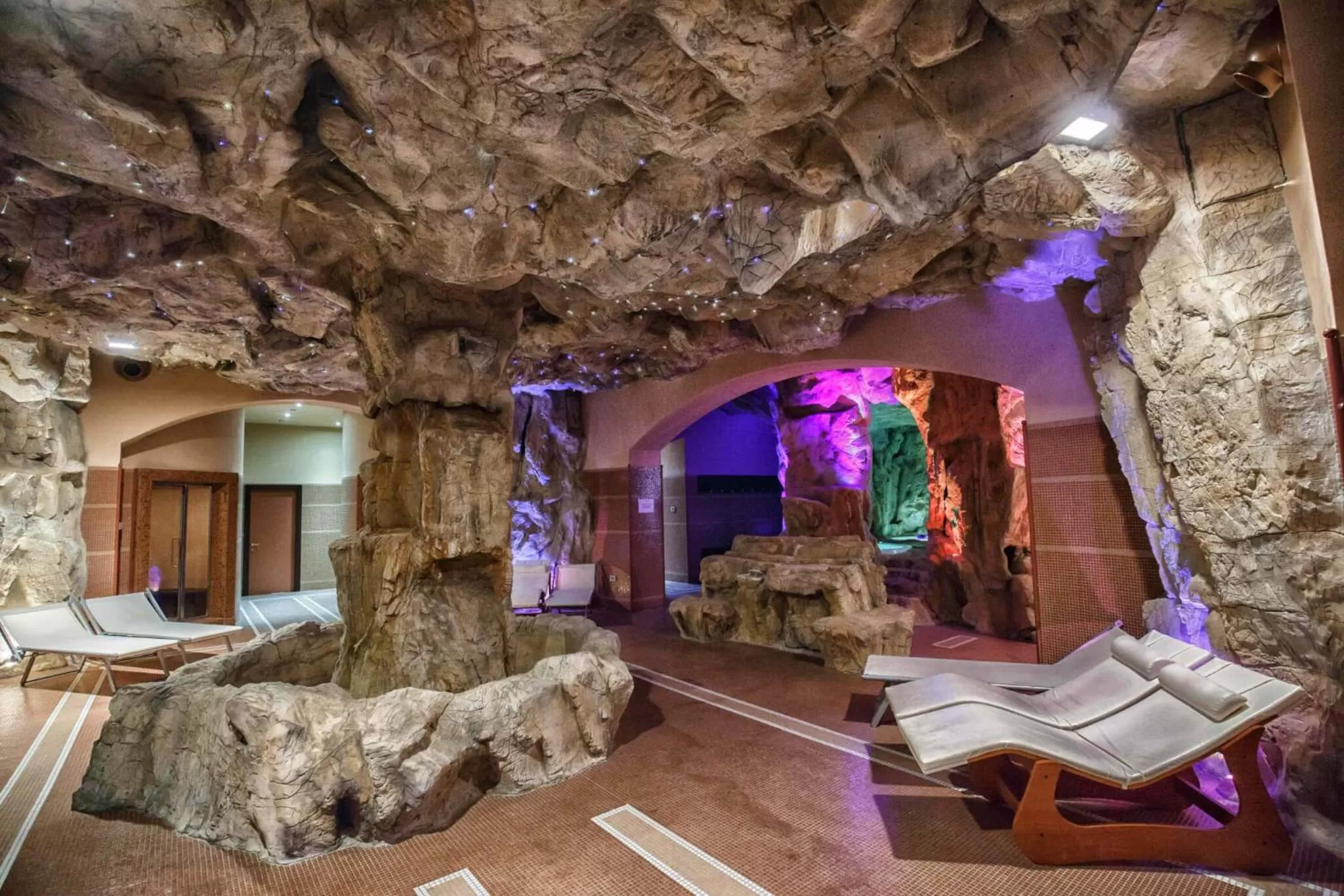 Sauna in Grand Hotel Vigna Nocelli