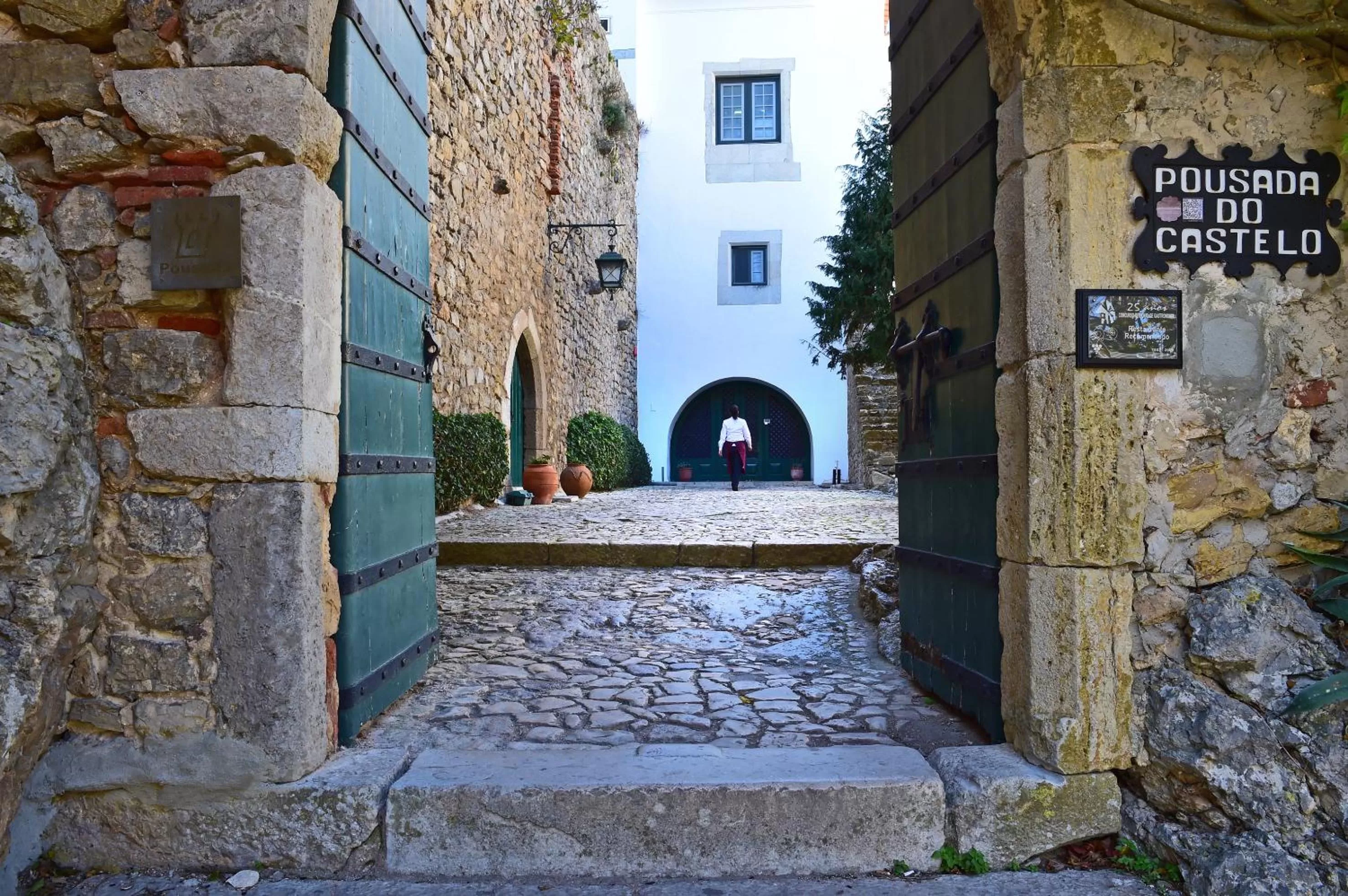 Facade/entrance in Pousada Castelo de Obidos