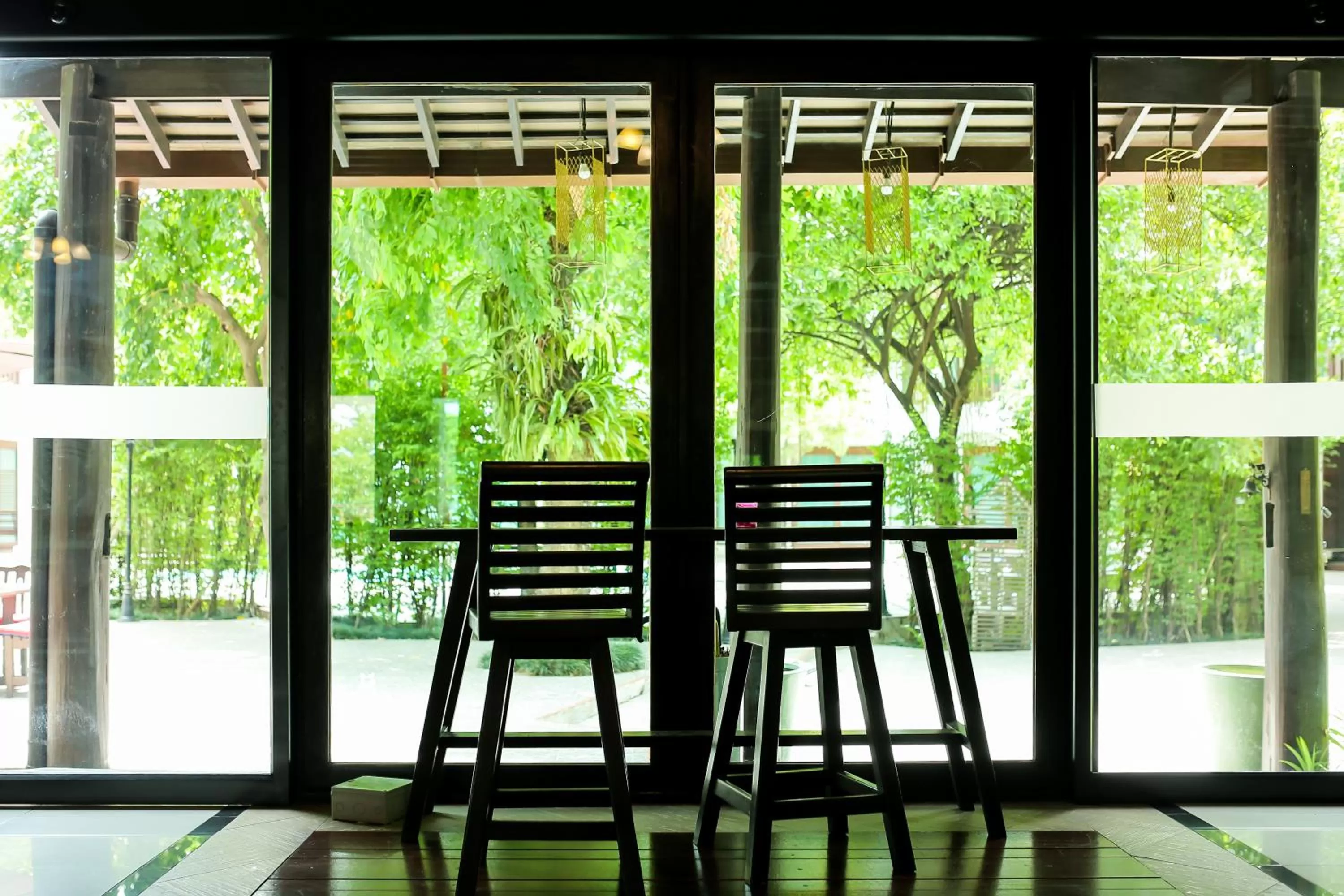 Seating area in The Mantrini Chiang Rai