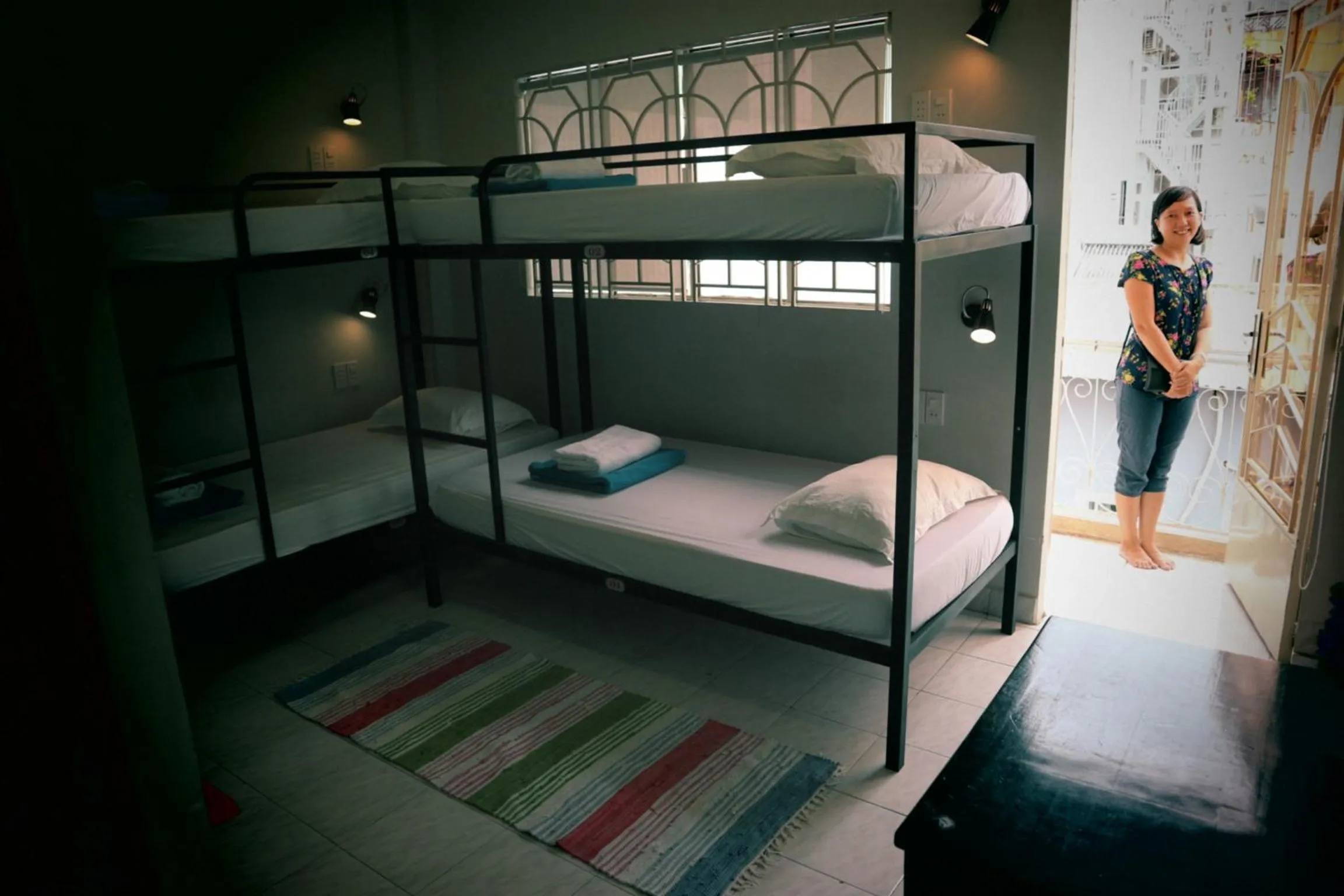 Balcony/Terrace, Bed in Long Hostel