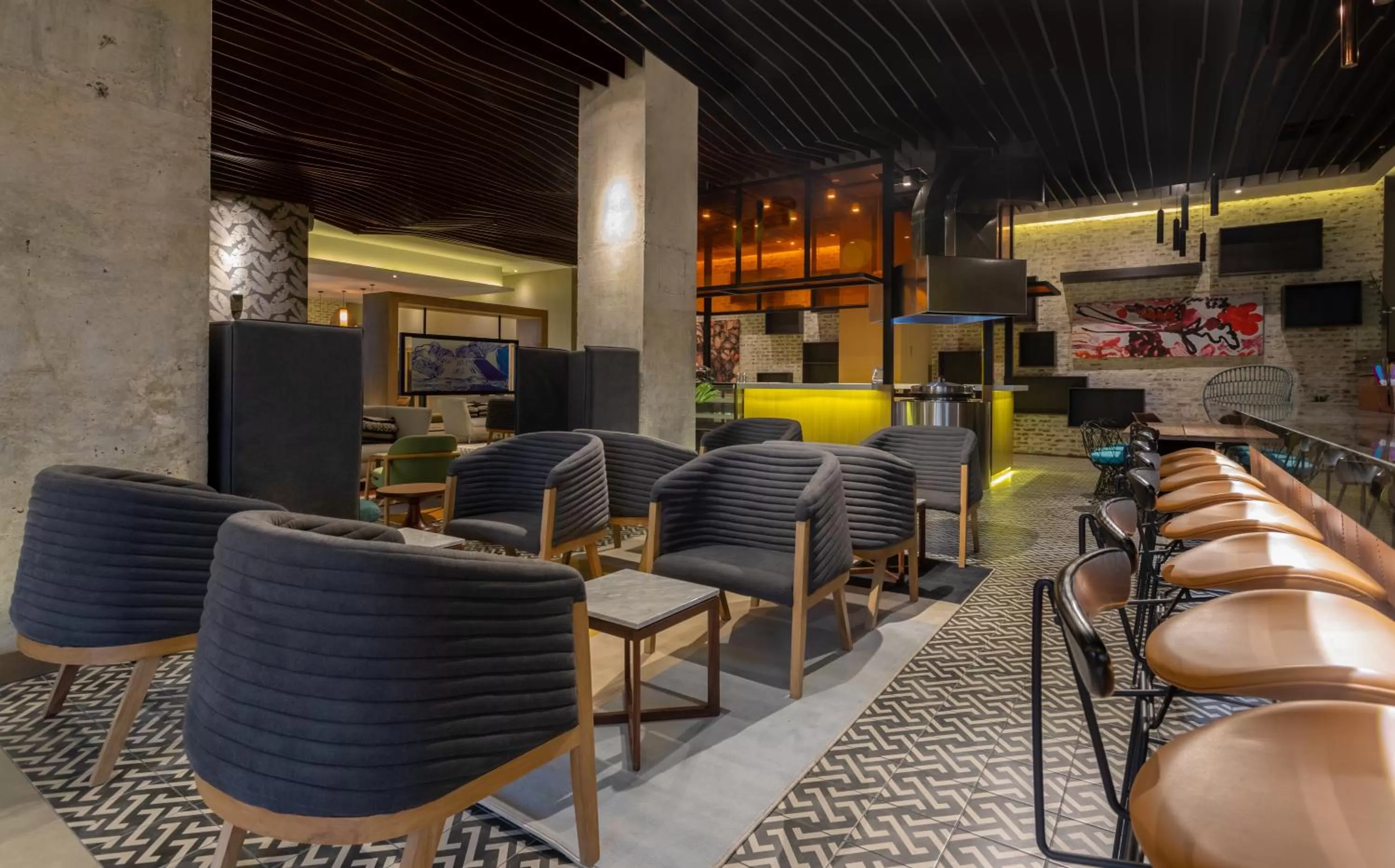 Lounge or bar in Hyatt Centric San Salvador