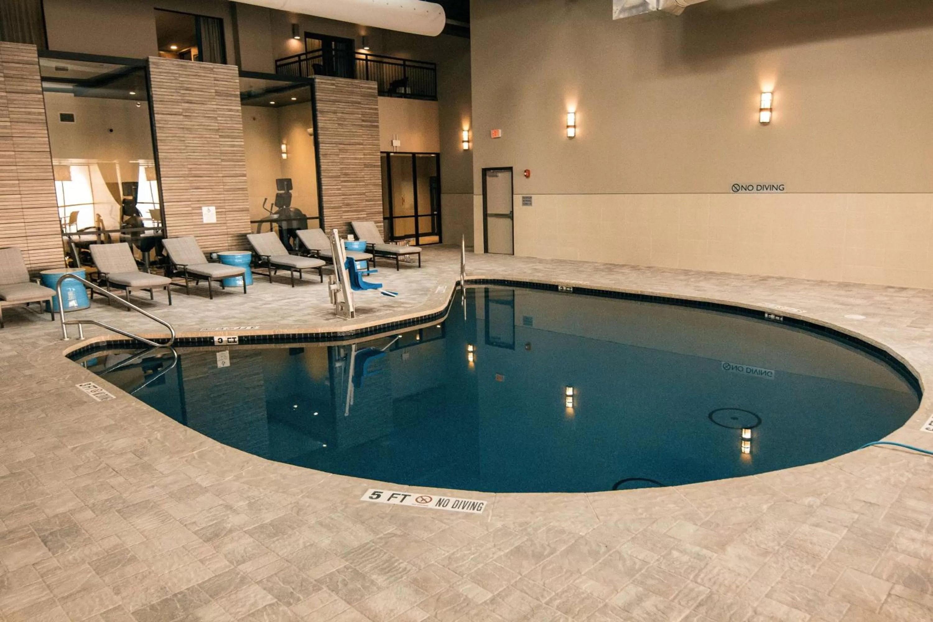 Pool view in Doubletree By Hilton Lubbock - University Area