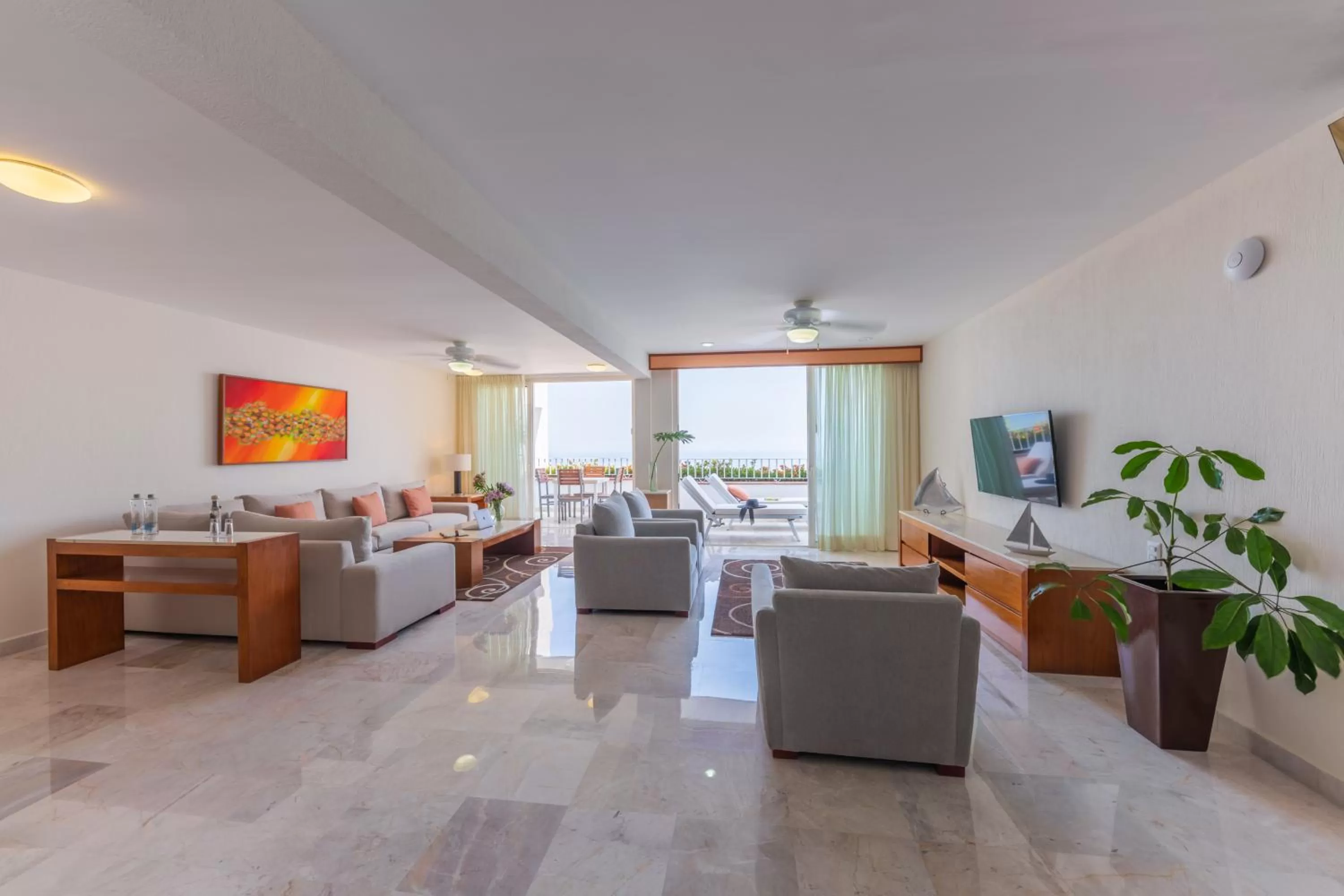 Three-Bedroom Suite with Ocean View in Grand Miramar All Luxury Suites & Residences