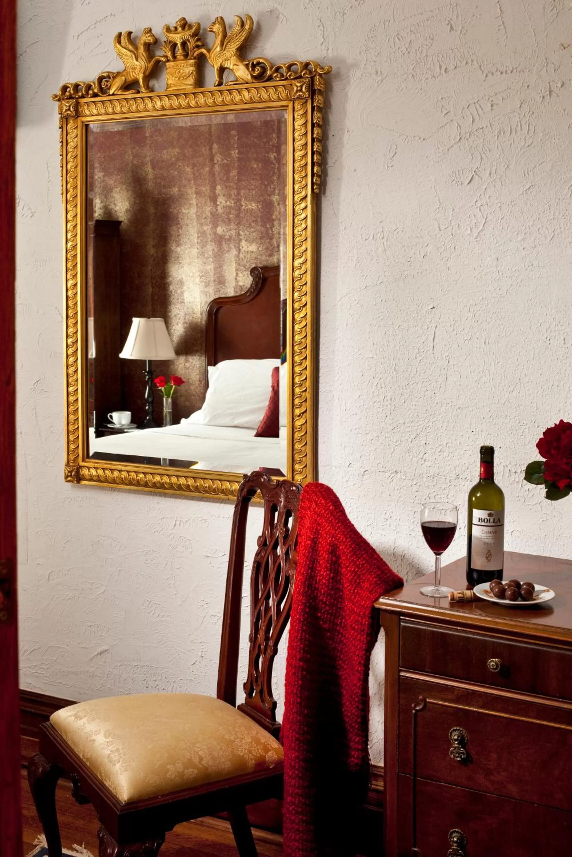 Decorative detail in American Guest House, a Washington DC Bed and Breakfast