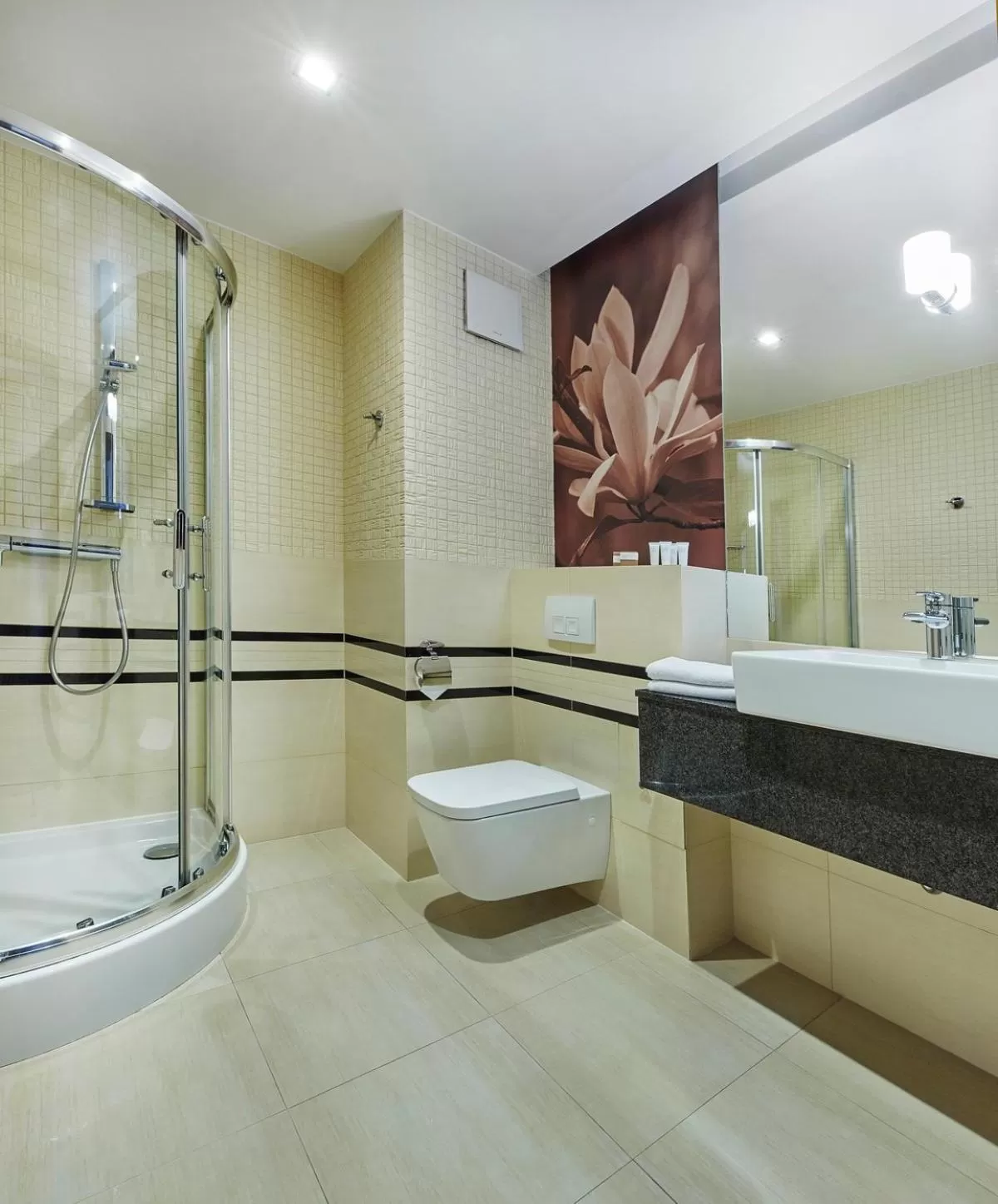 Shower in Hotel Diva SPA