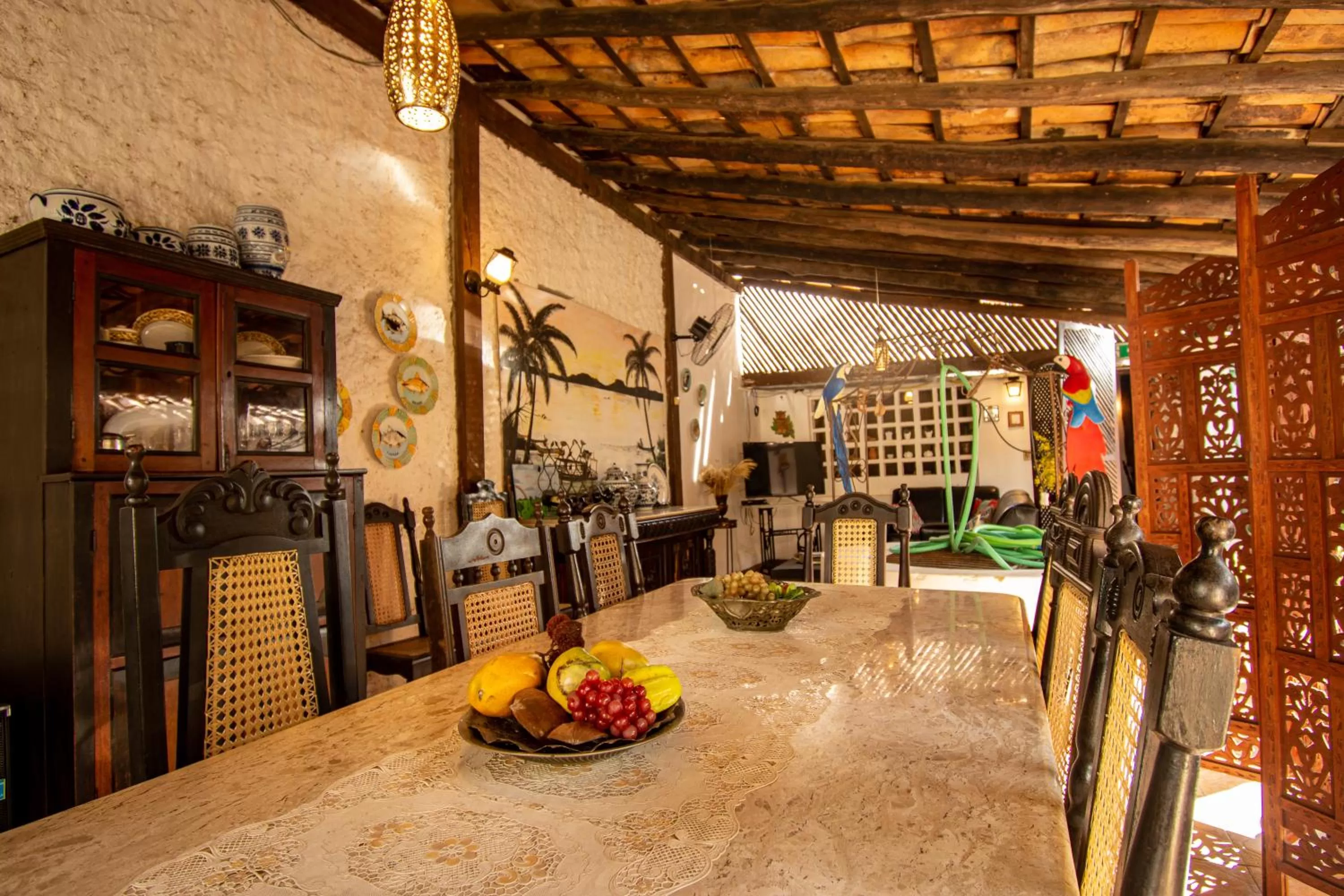 Dinner in Pousada dos Candeeiros