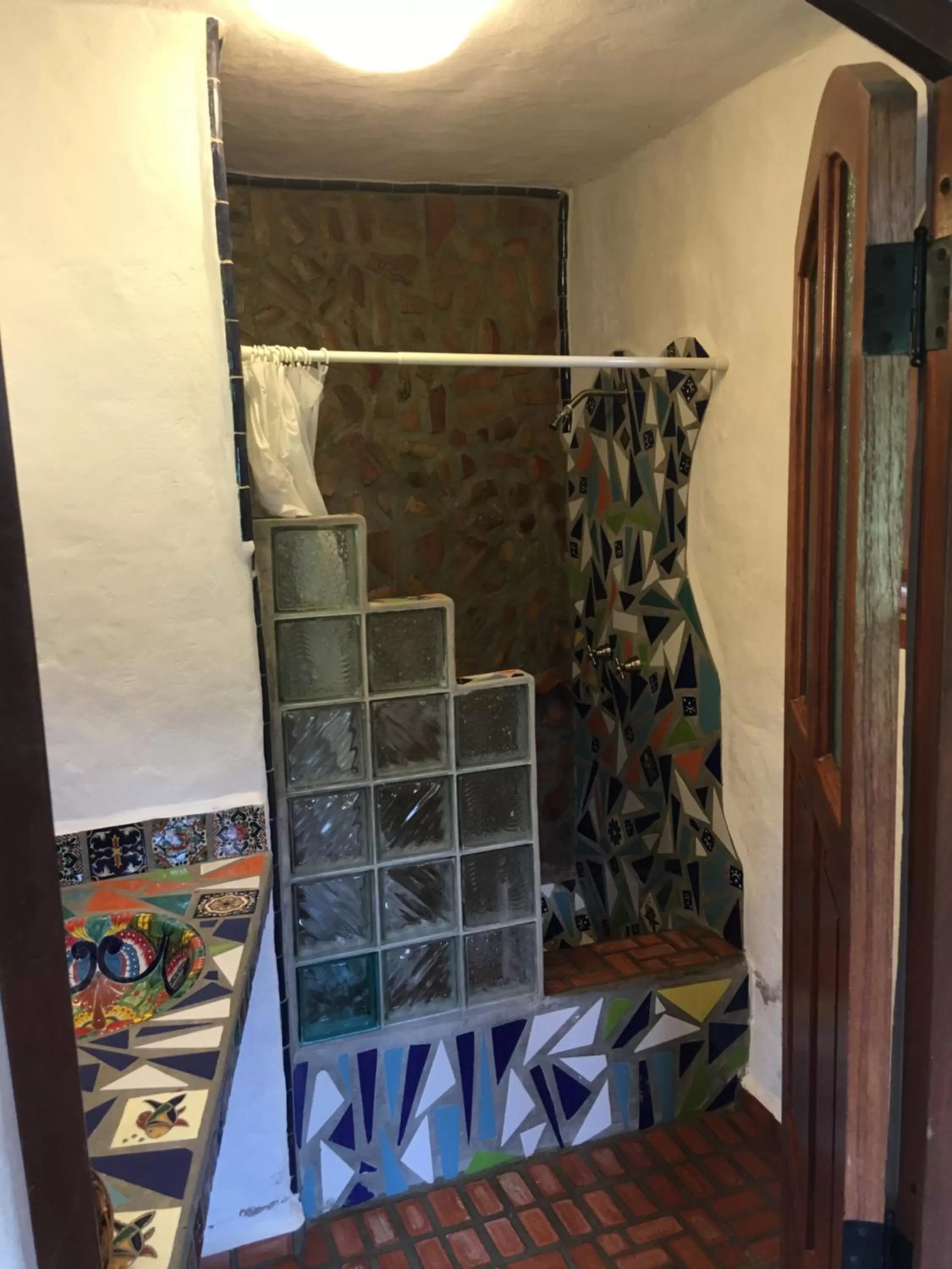 Shower in Casa Miguel Arcangel