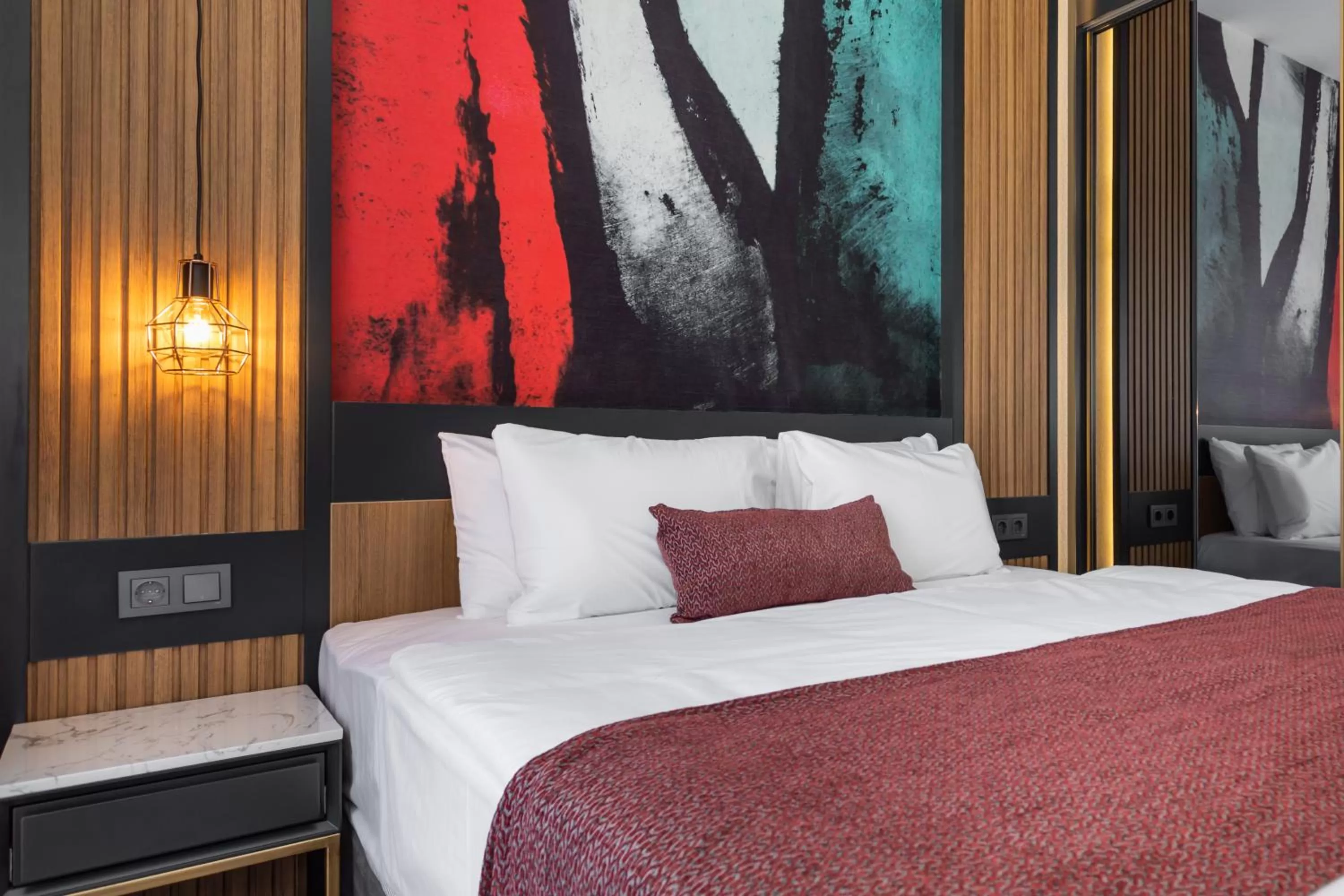 Photo of the whole room, Bed in Nox Suite Rezidans