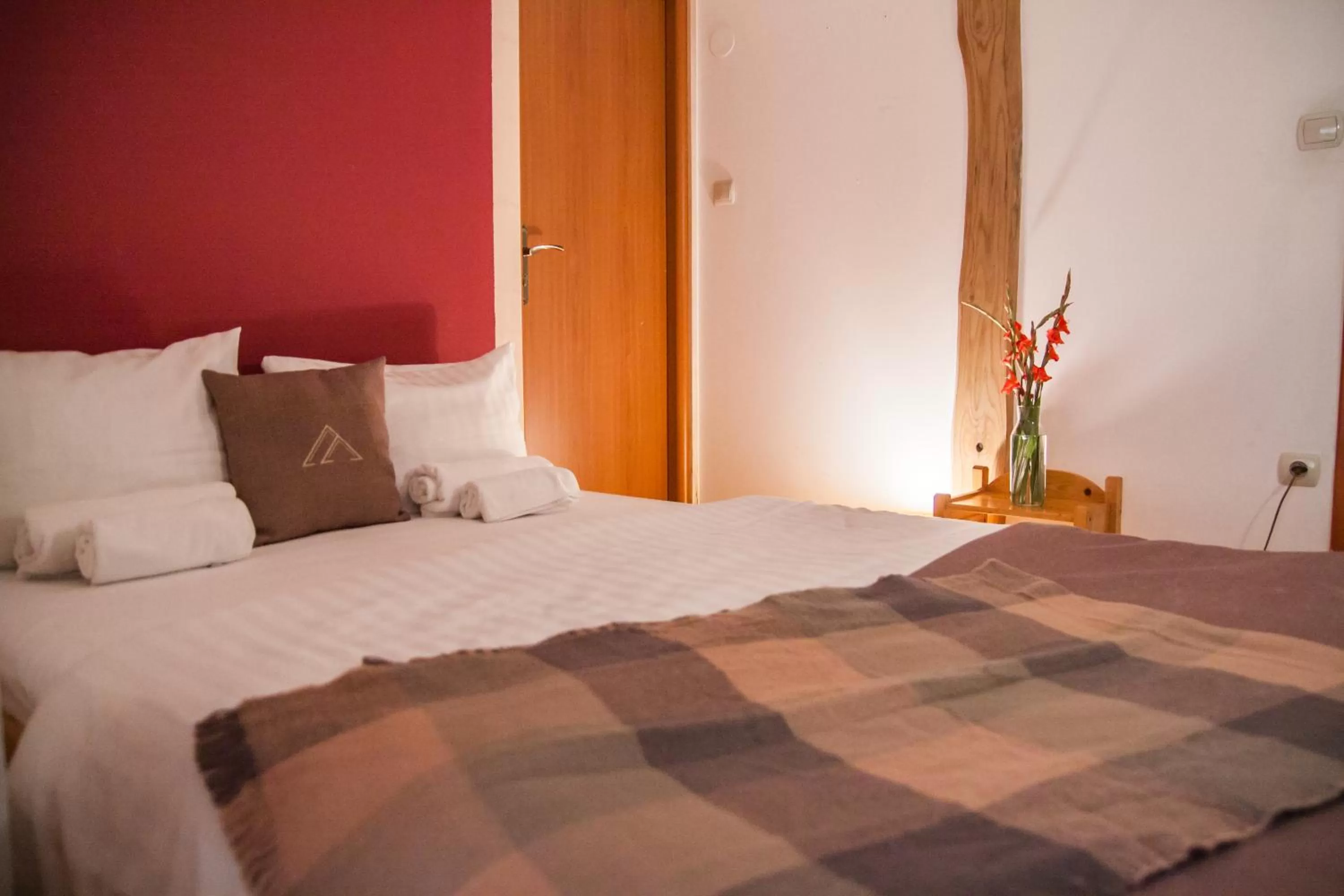 Bed in POKOJE GOŚCINNE WILCZNIK 12