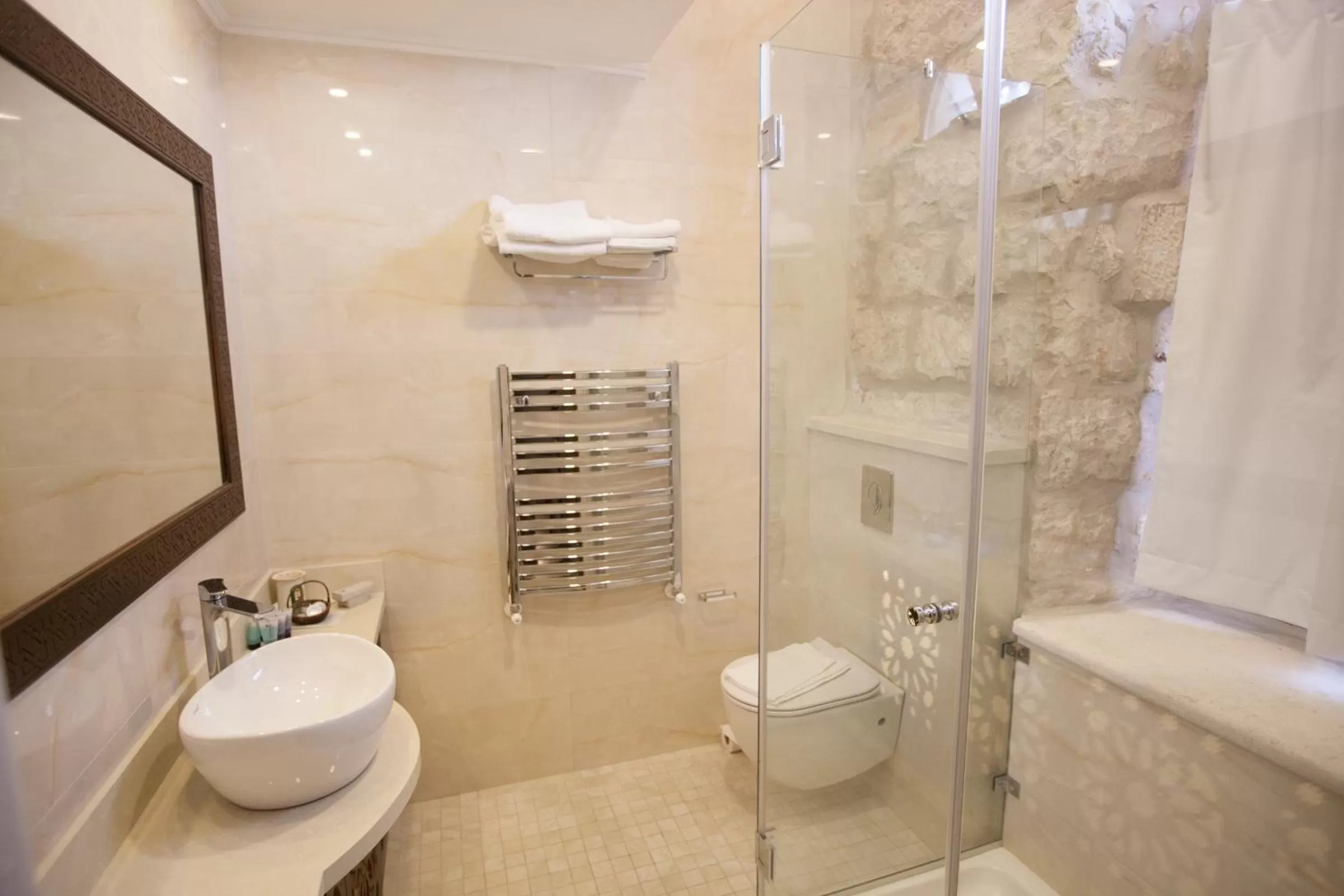 Shower in Jerusalem Hotel