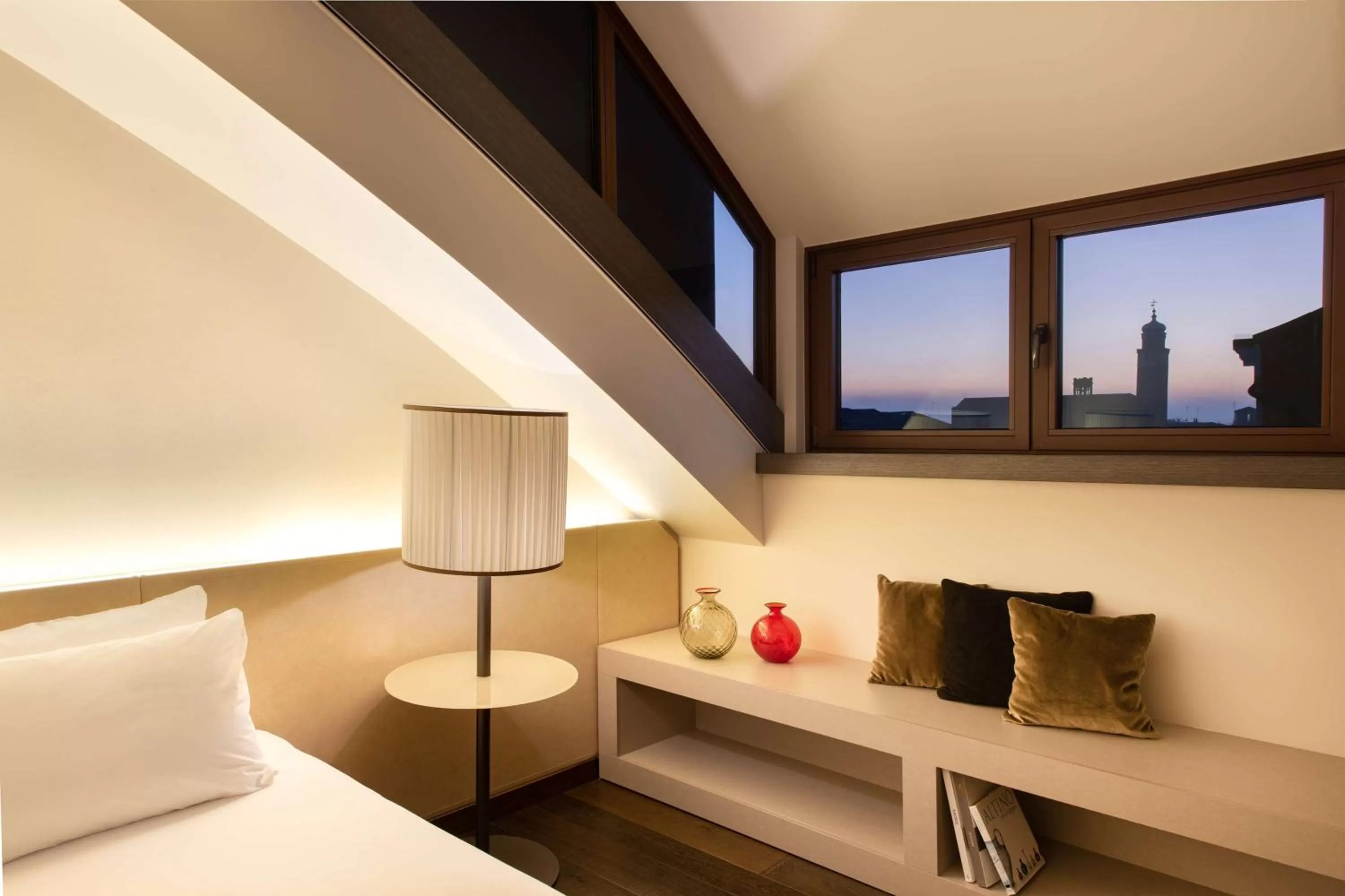 View (from property/room), Bed in Hyatt Centric Murano Venice