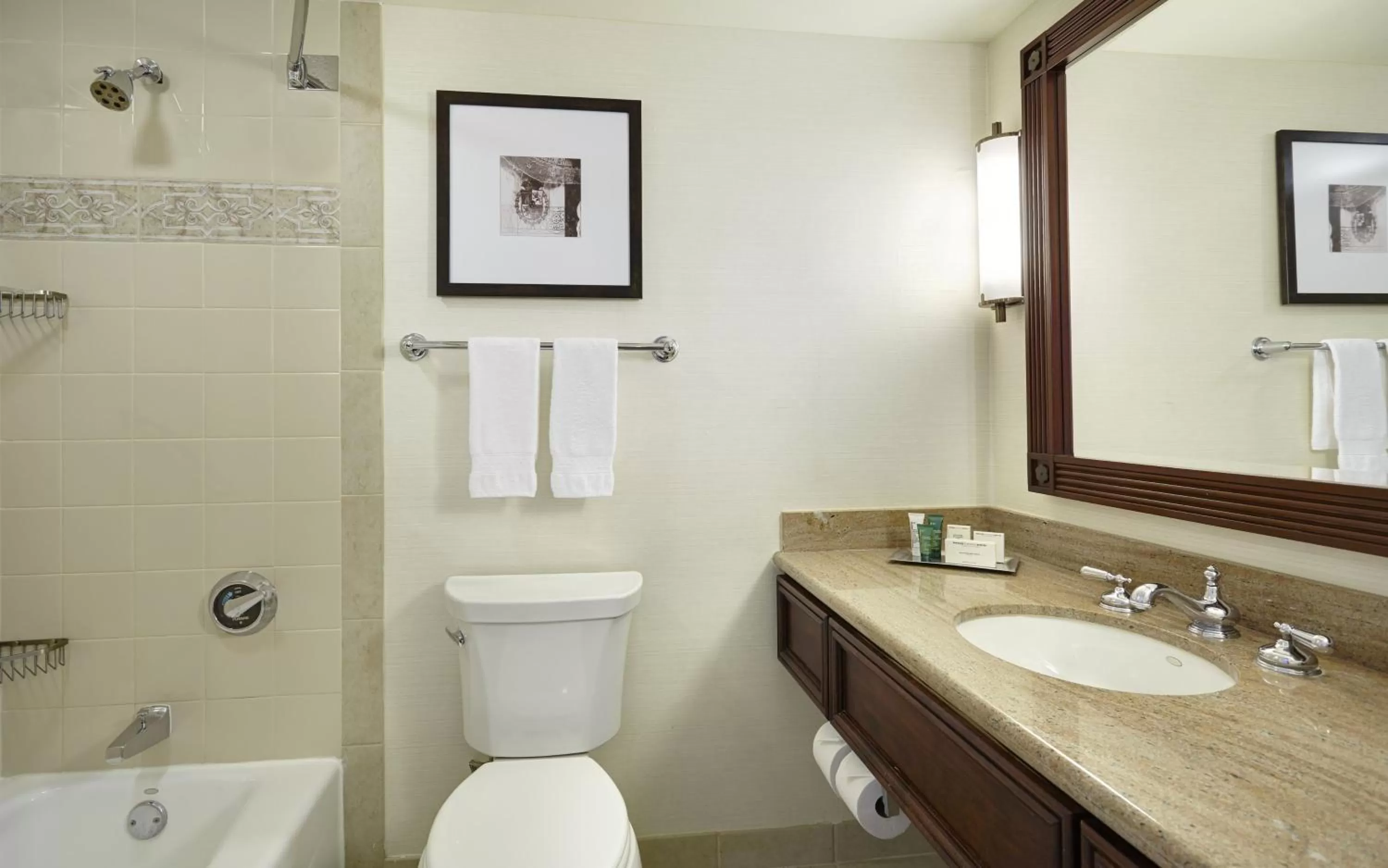 Bathroom in Hilton New Orleans Riverside