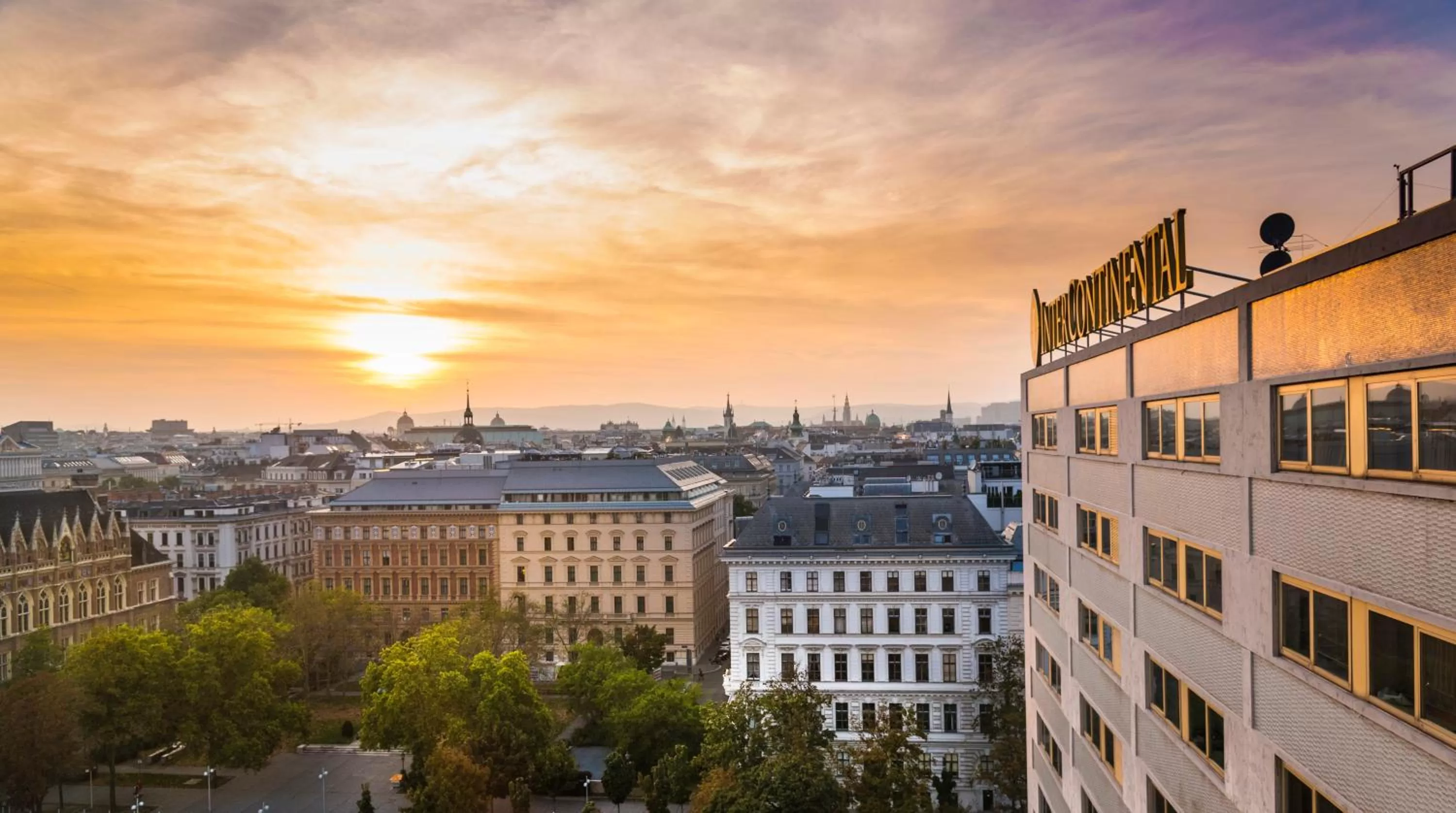 Property building in InterContinental Wien by IHG