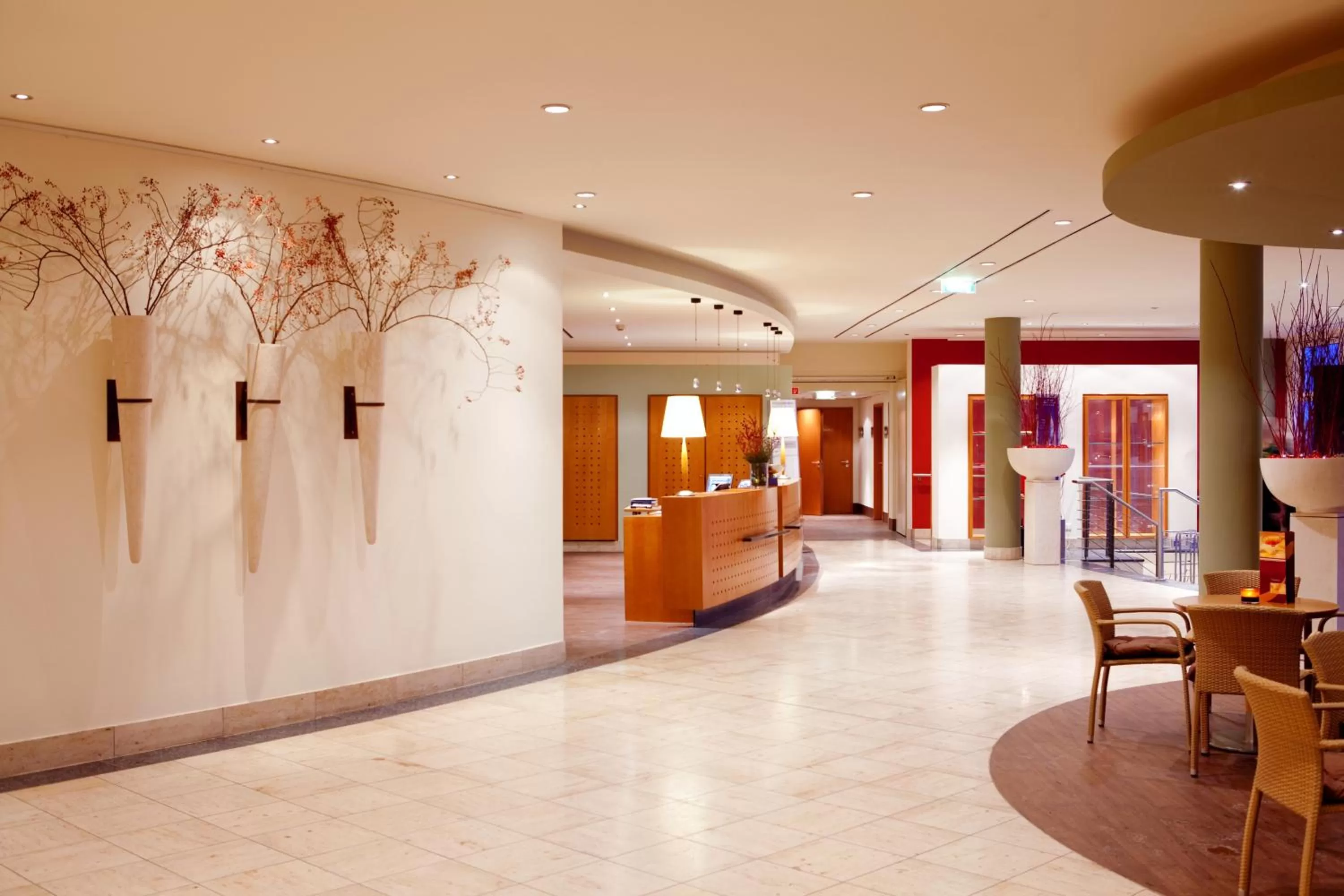 Lobby or reception in Vienna House by Wyndham Baltic Stralsund