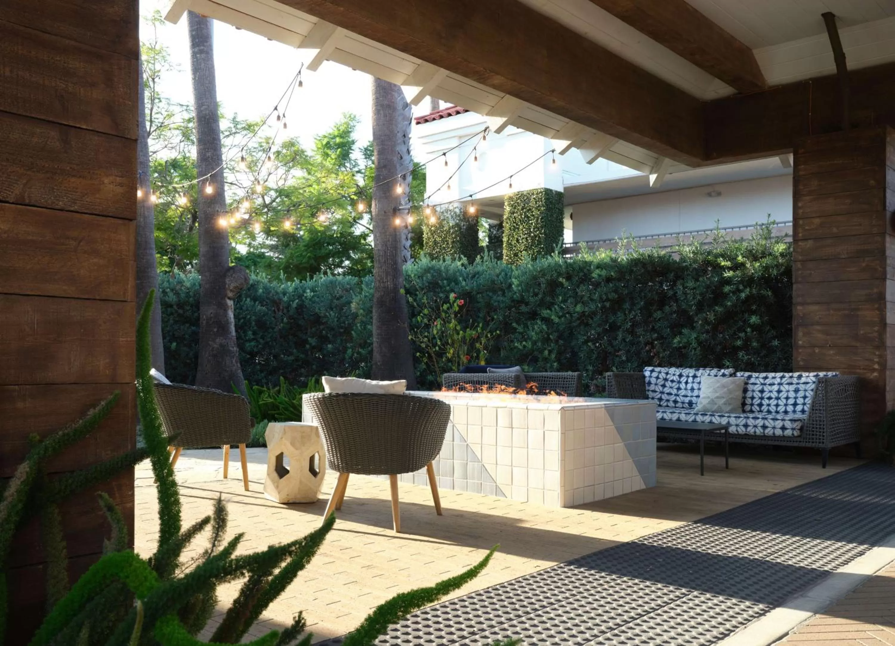 Patio in The Leta Santa Barbara Goleta, Tapestry Collection by Hilton